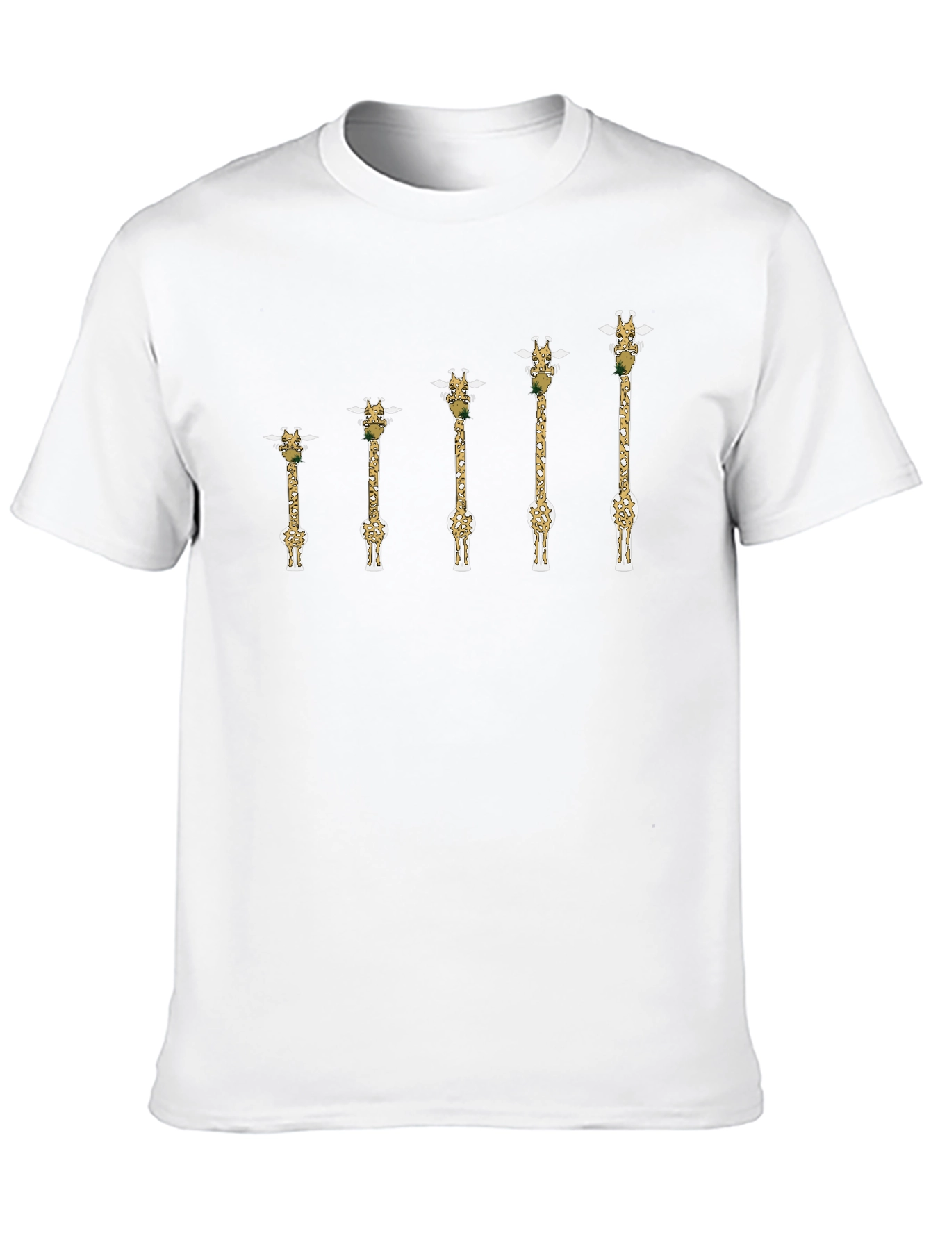 Giraffe Evolution T-Shirt - Unique Animal Lover Tee