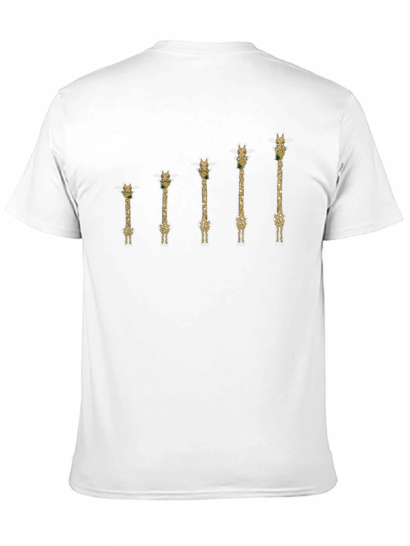 Giraffe Evolution T-Shirt - Unique Animal Lover Tee