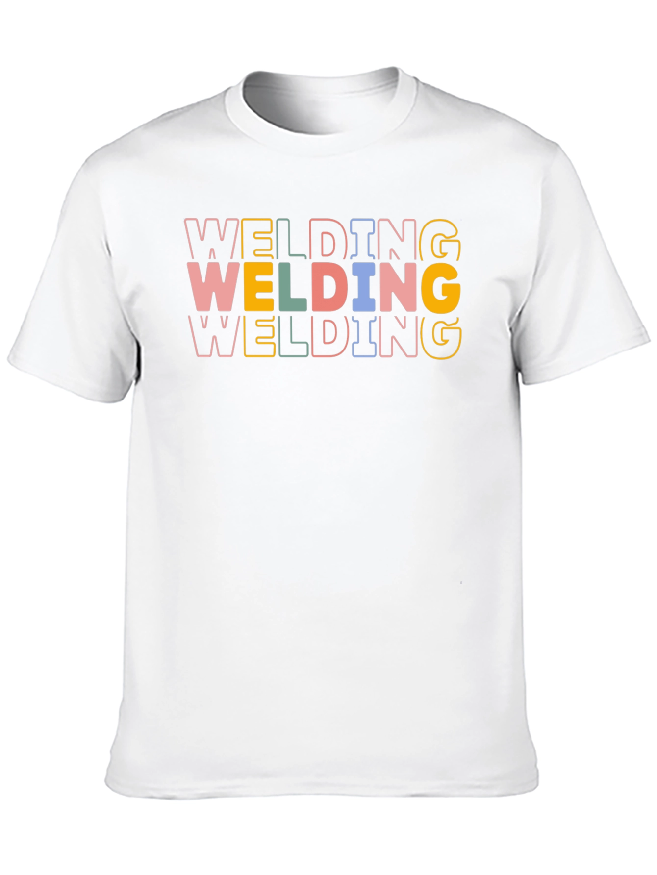 Welding Graphic Tee - Retro Style