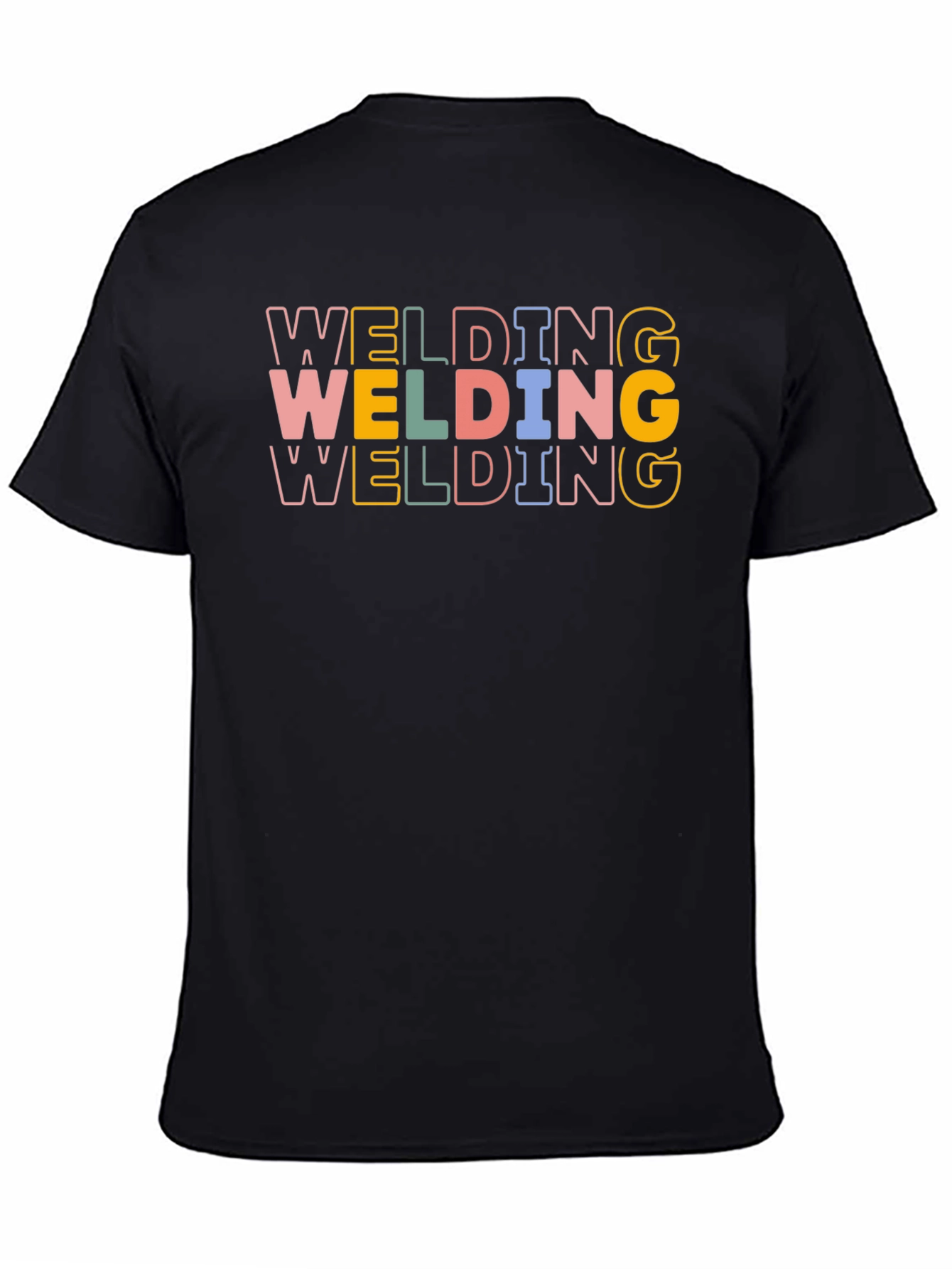 Welding Graphic Tee - Retro Style