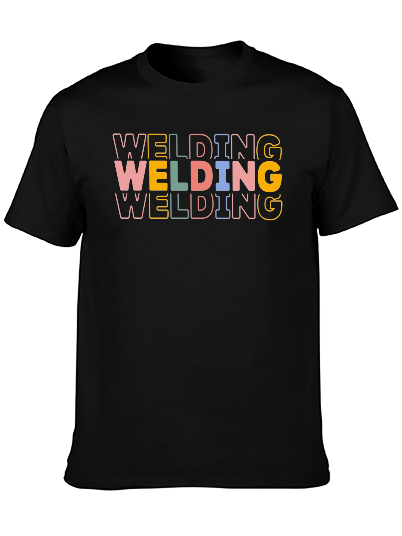 Welding Graphic Tee - Retro Style