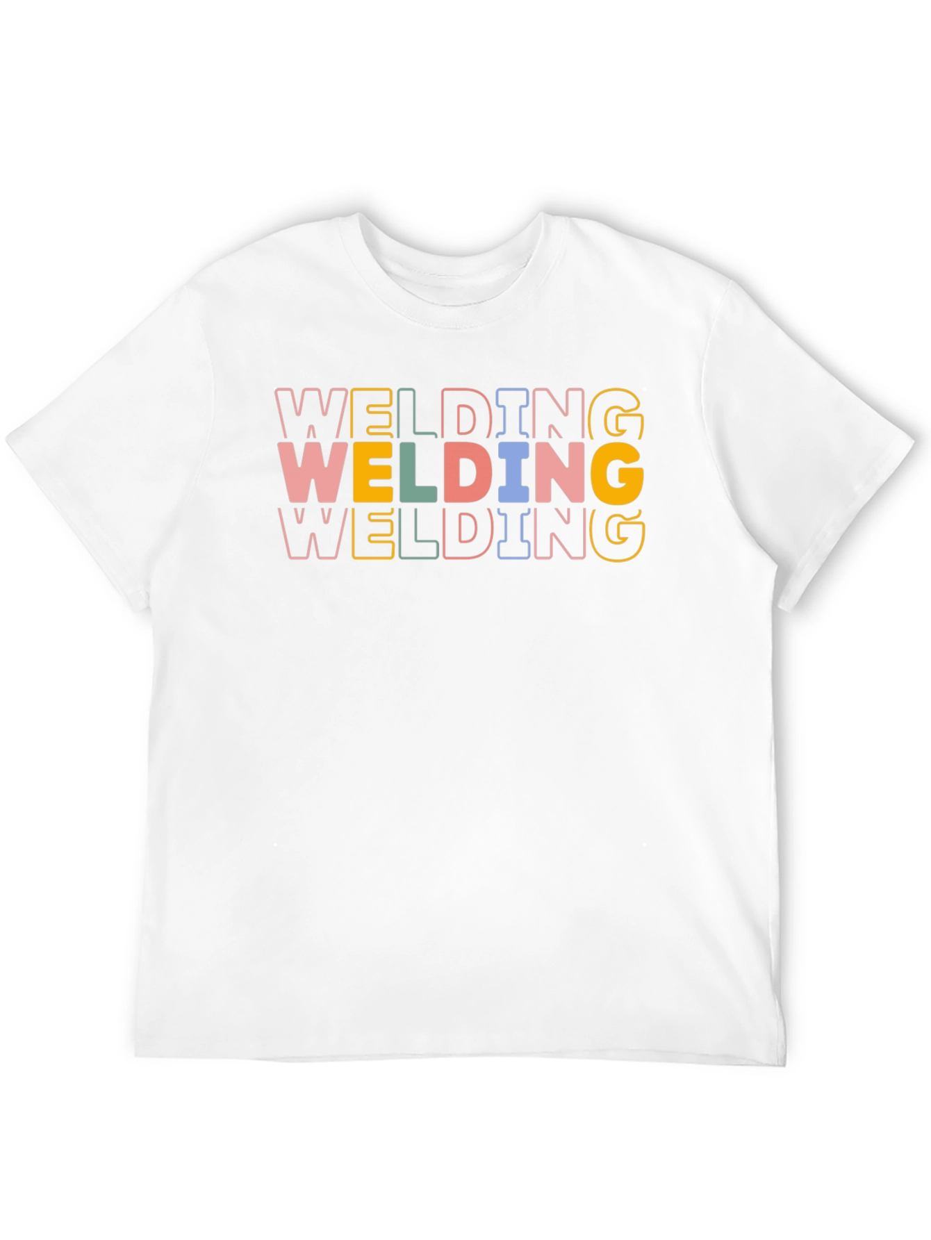 Welding Graphic Tee - Retro Style