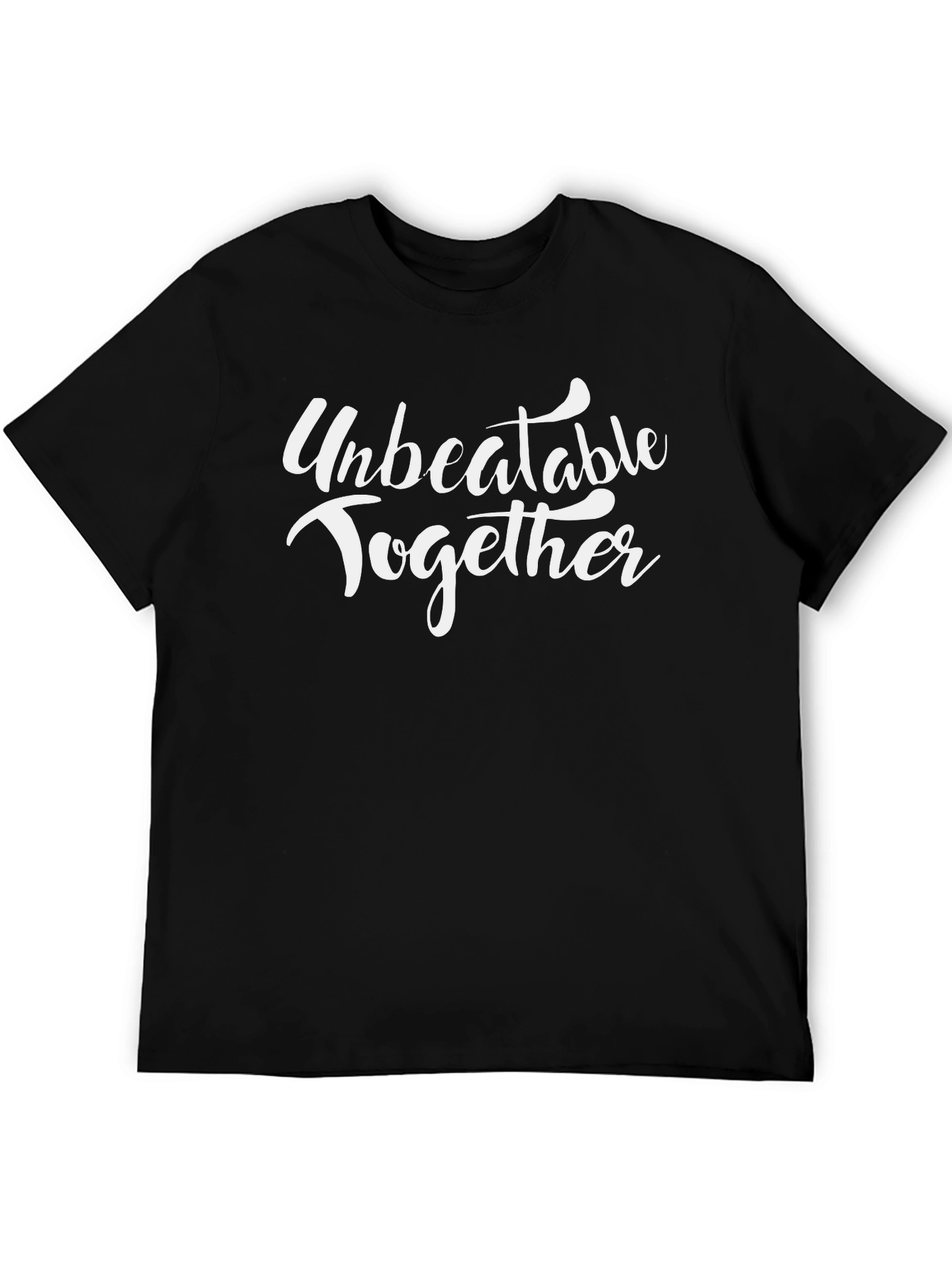 Unbeatable Together Black Graphic Tee