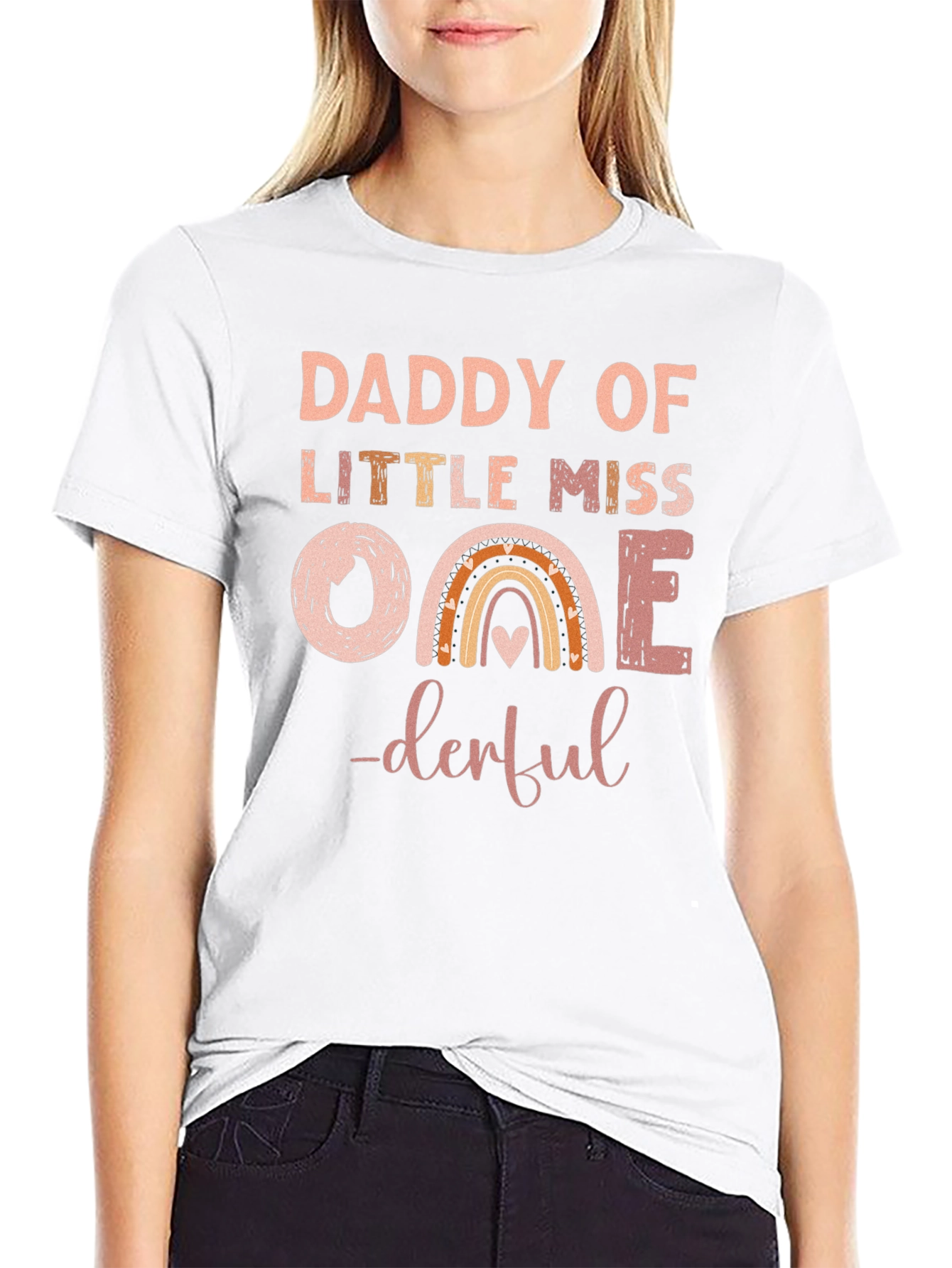 Daddy of Little Miss ONE-derful T-Shirt