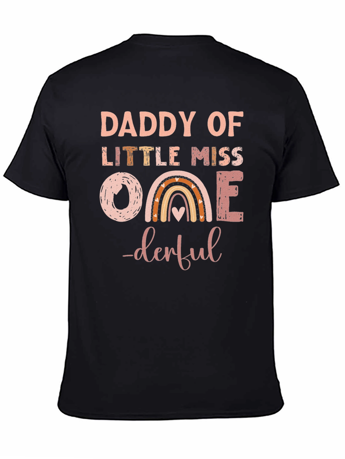 Daddy of Little Miss ONE-derful T-Shirt