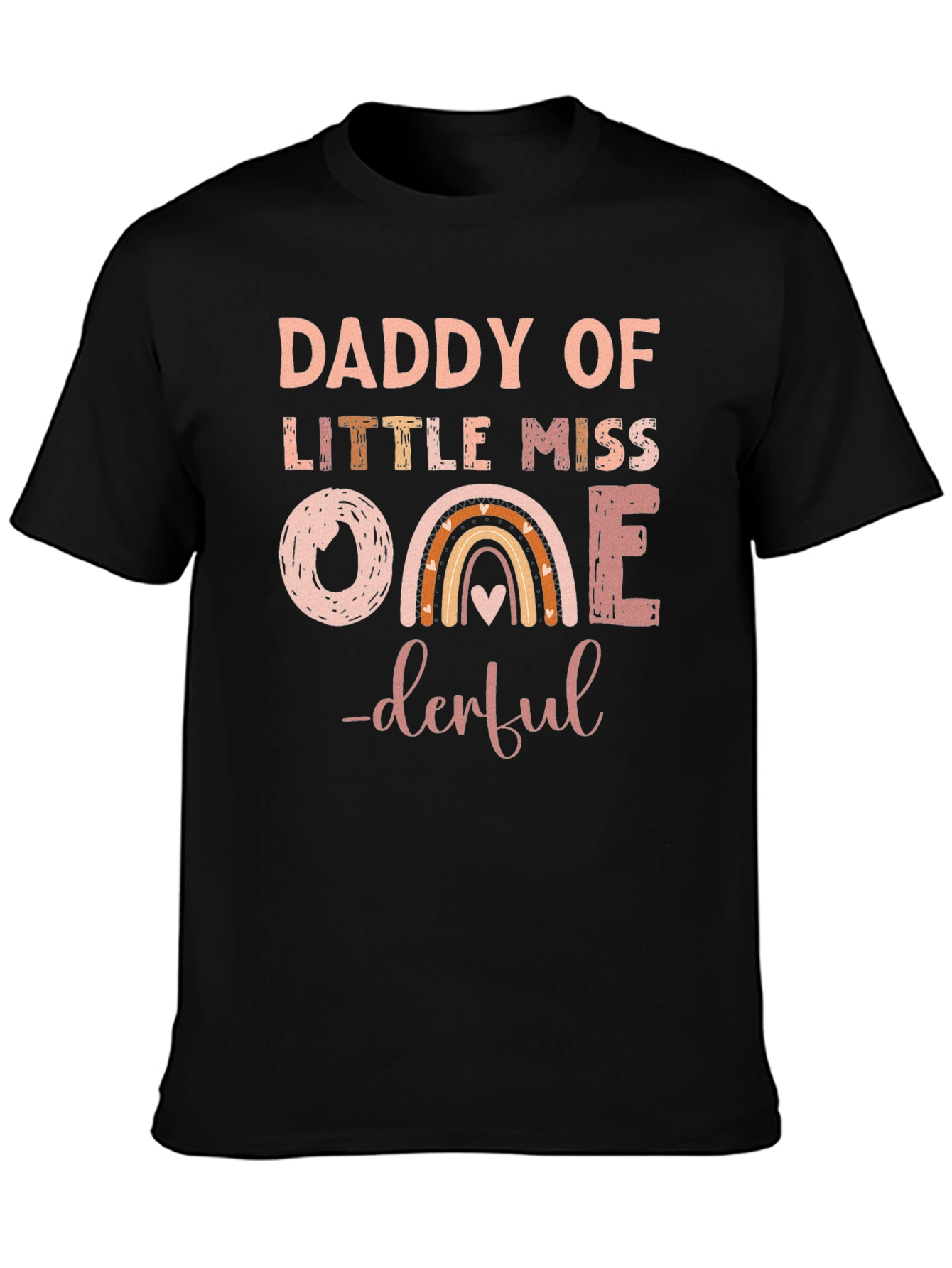 Daddy of Little Miss ONE-derful T-Shirt