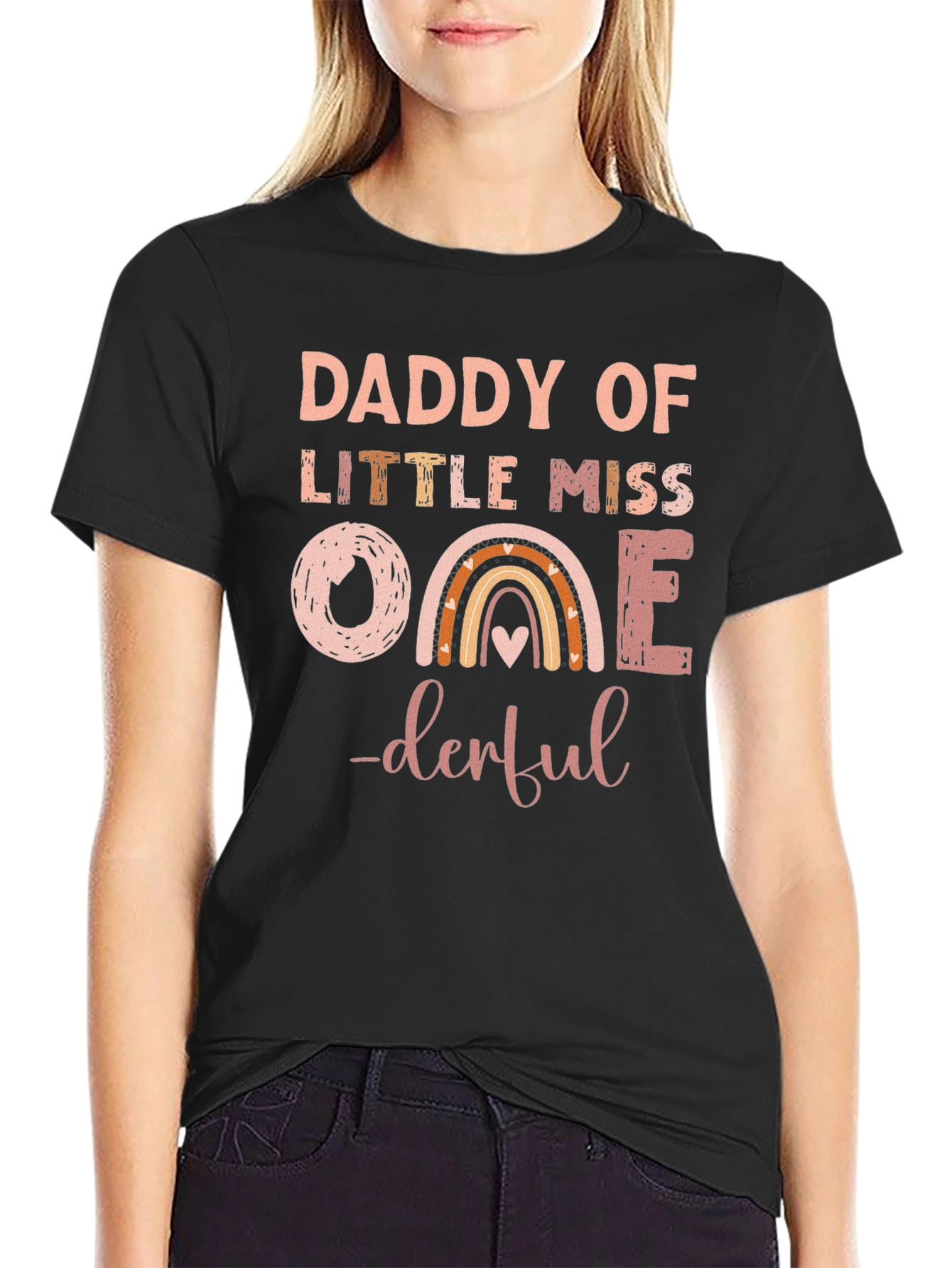 Daddy of Little Miss ONE-derful T-Shirt