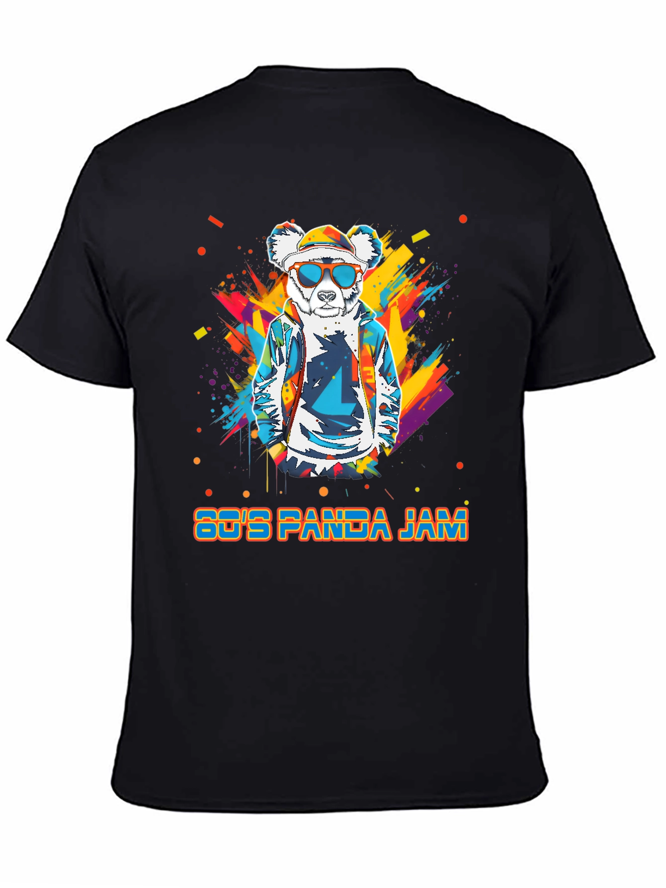 80s Panda Jam Graphic T-Shirt