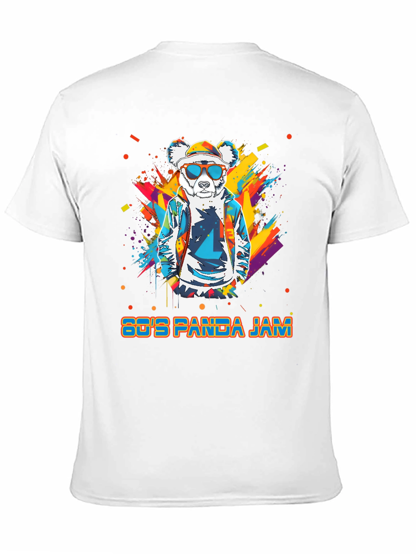 80s Panda Jam Graphic T-Shirt