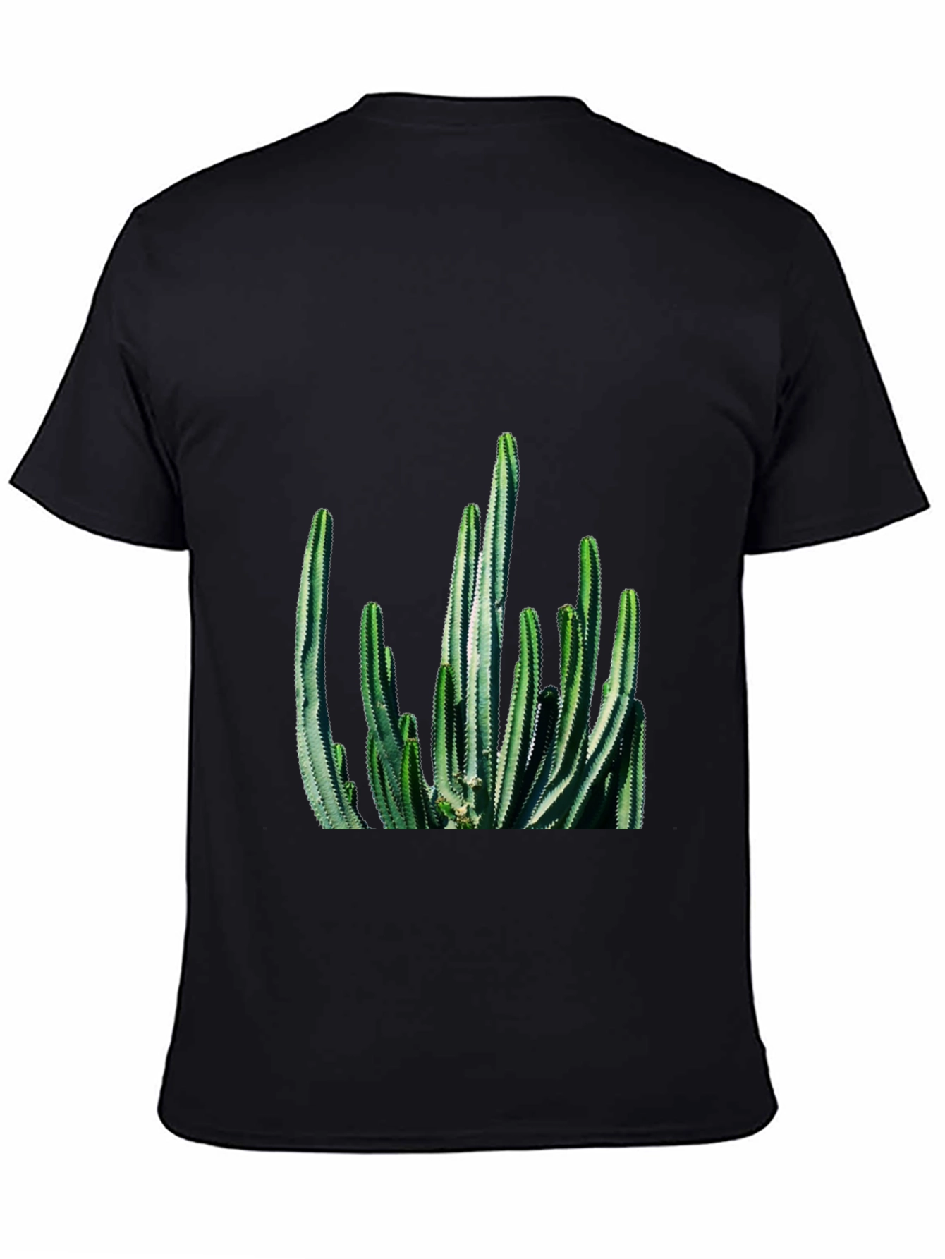 Cactus Graphic Black T-Shirt