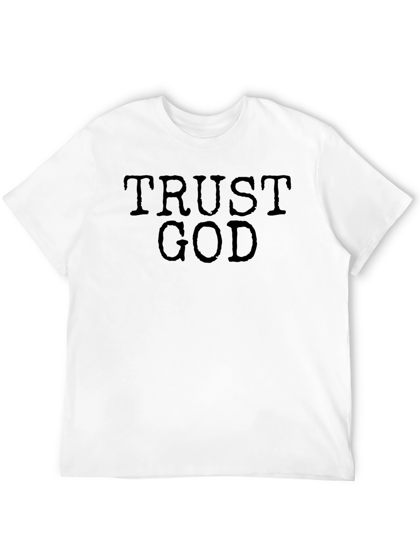 Trust God Black Graphic Tee