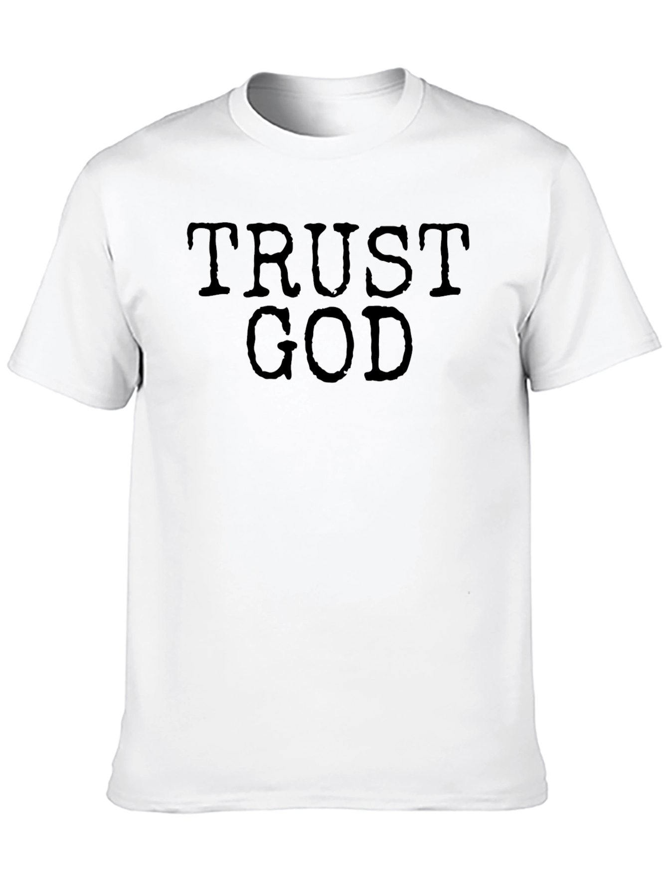 Trust God Black Graphic Tee