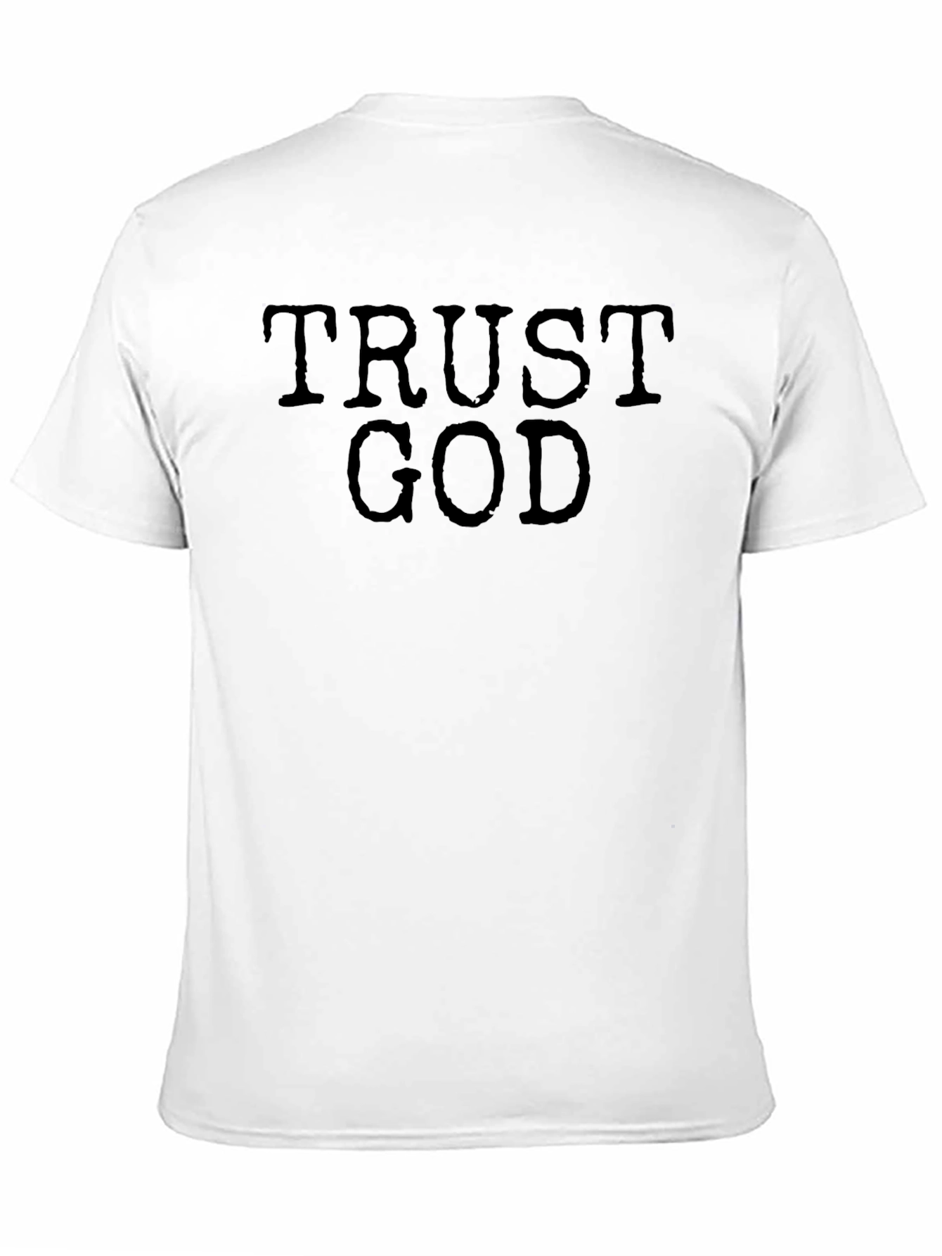 Trust God Black Graphic Tee