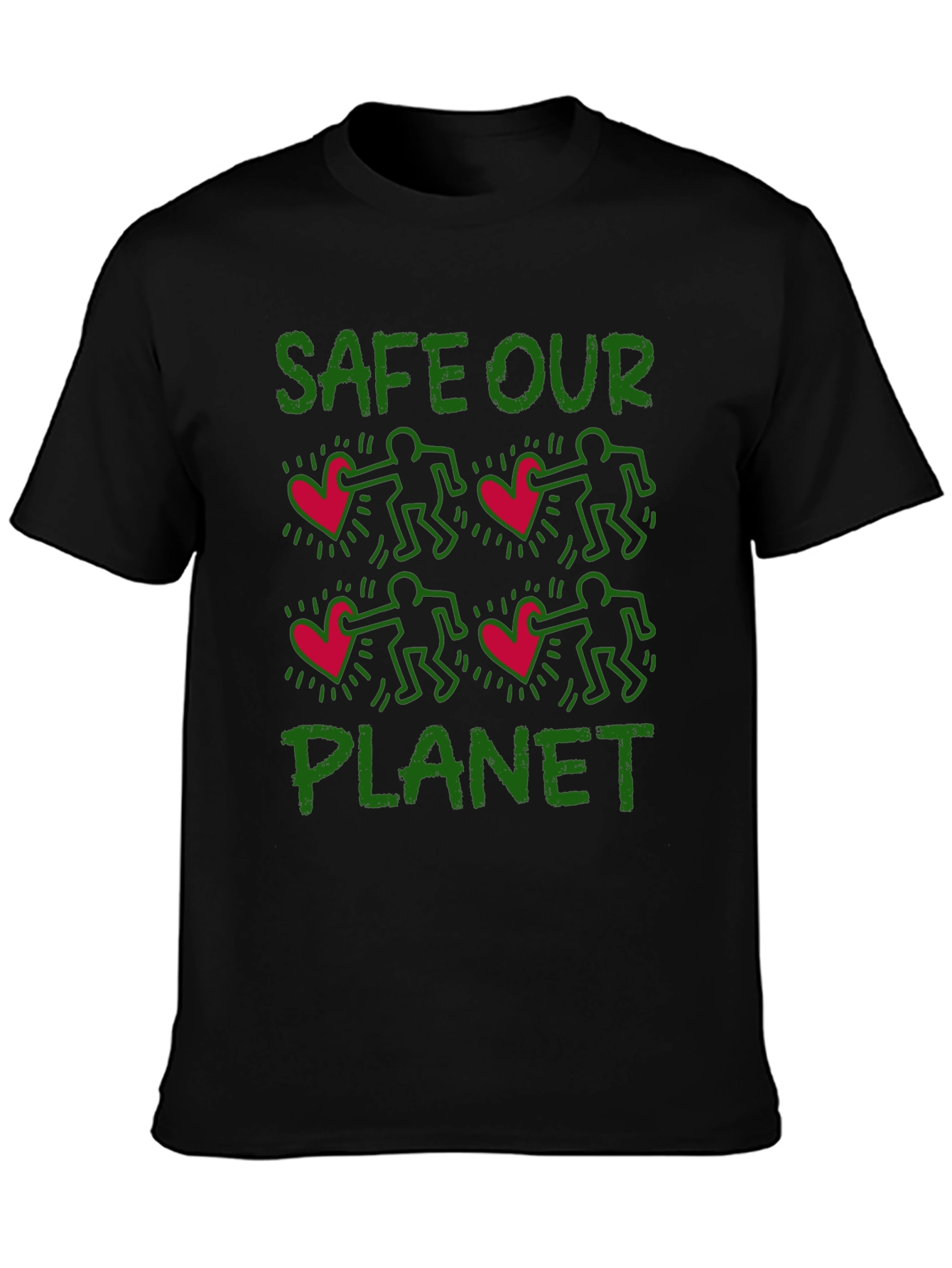 Safe Our Planet Graphic T-Shirt