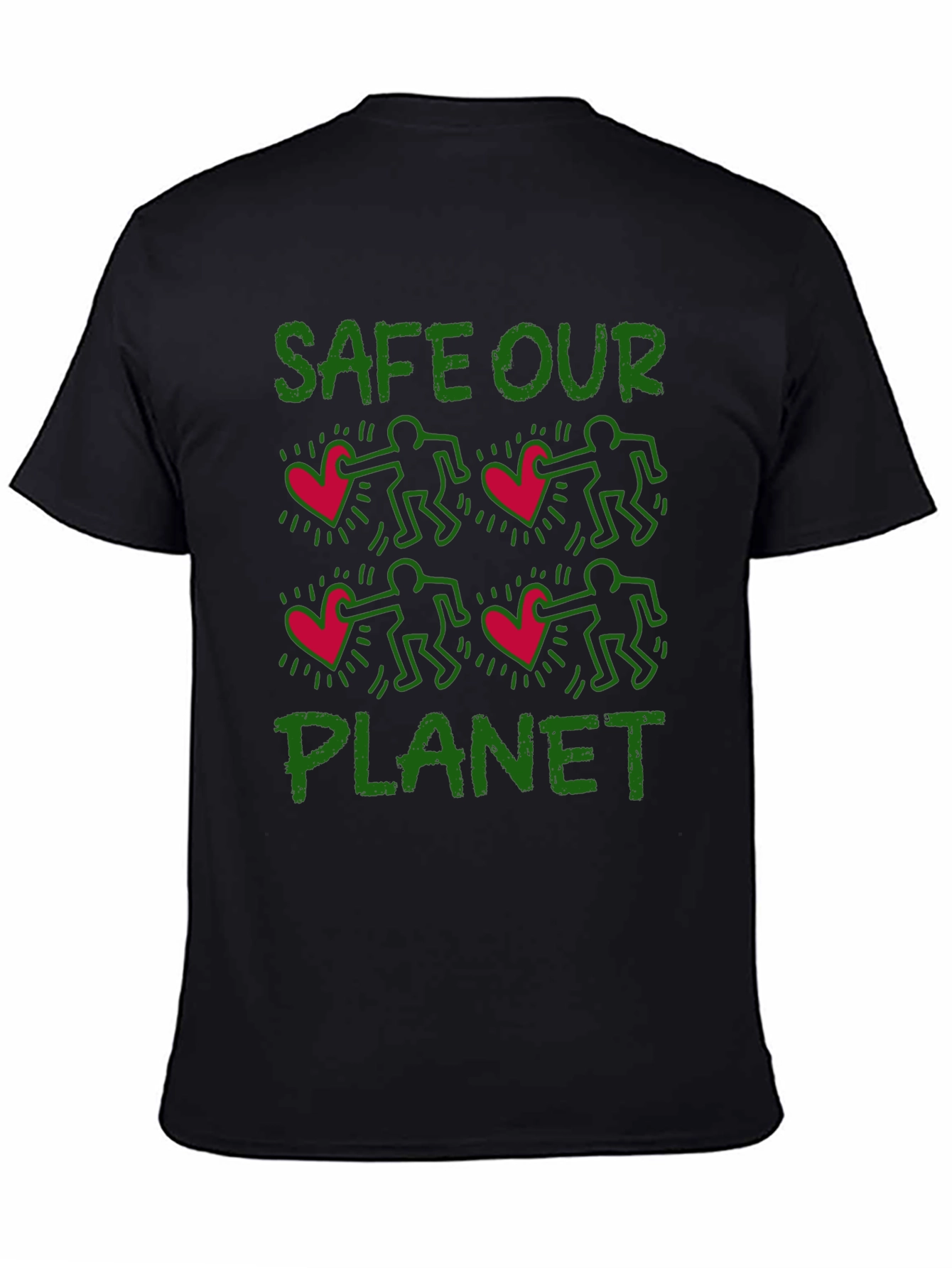Safe Our Planet Graphic T-Shirt