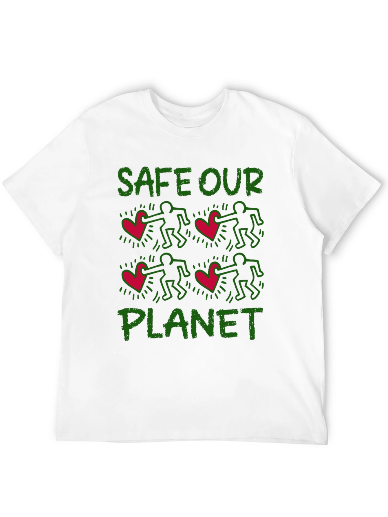 Safe Our Planet Graphic T-Shirt