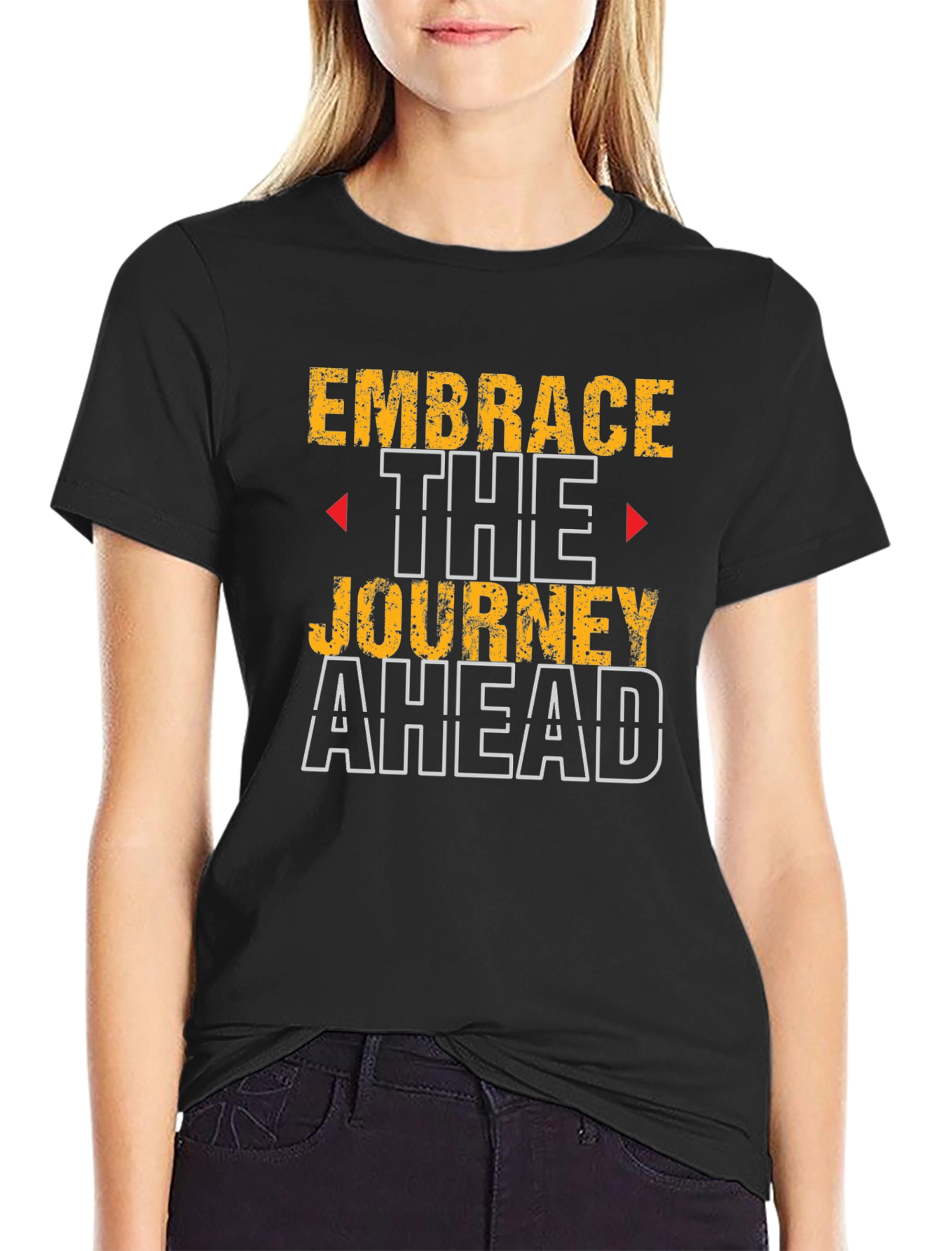 Embrace The Journey Ahead Graphic T-Shirt