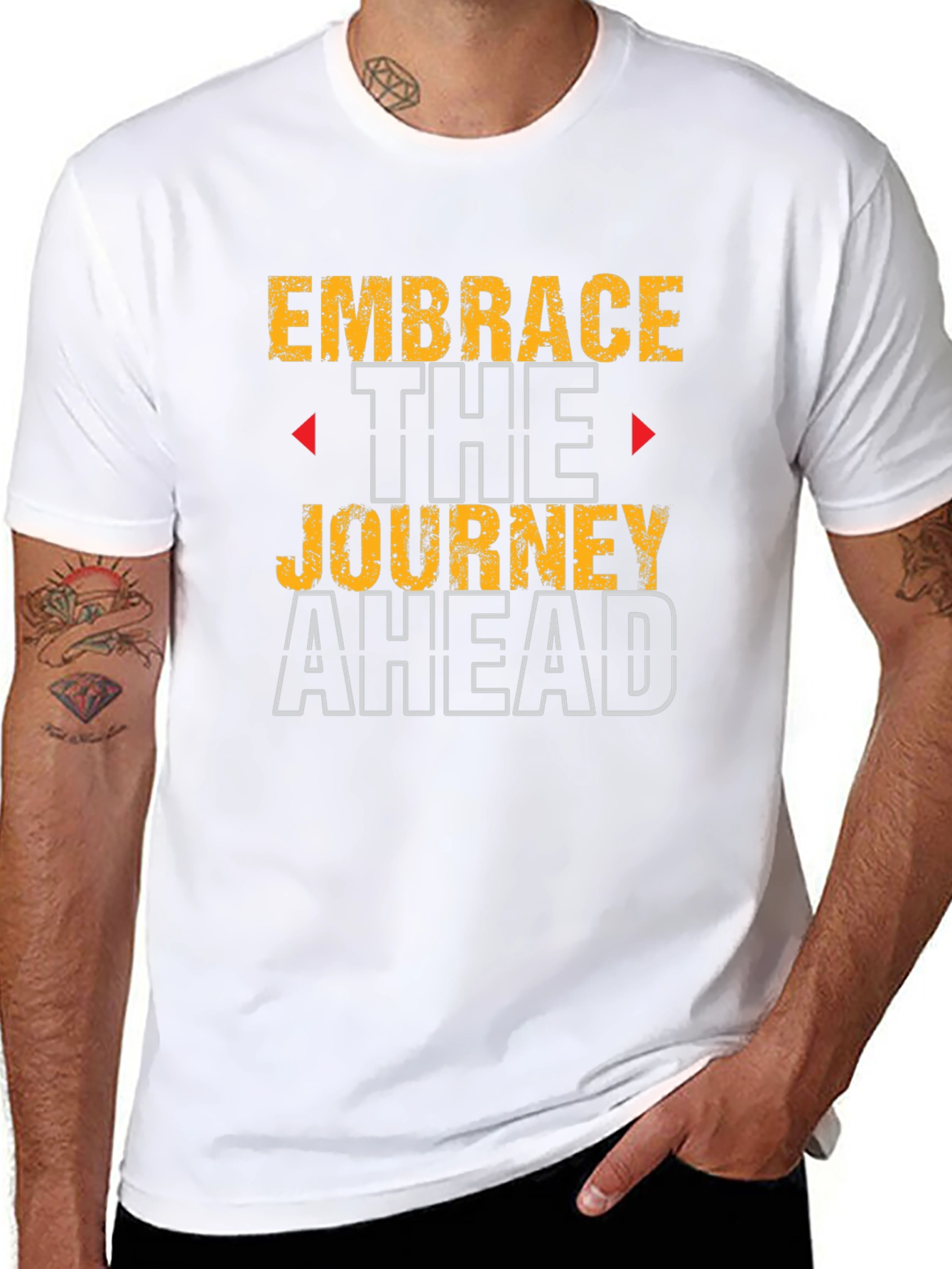 Embrace The Journey Ahead Graphic T-Shirt