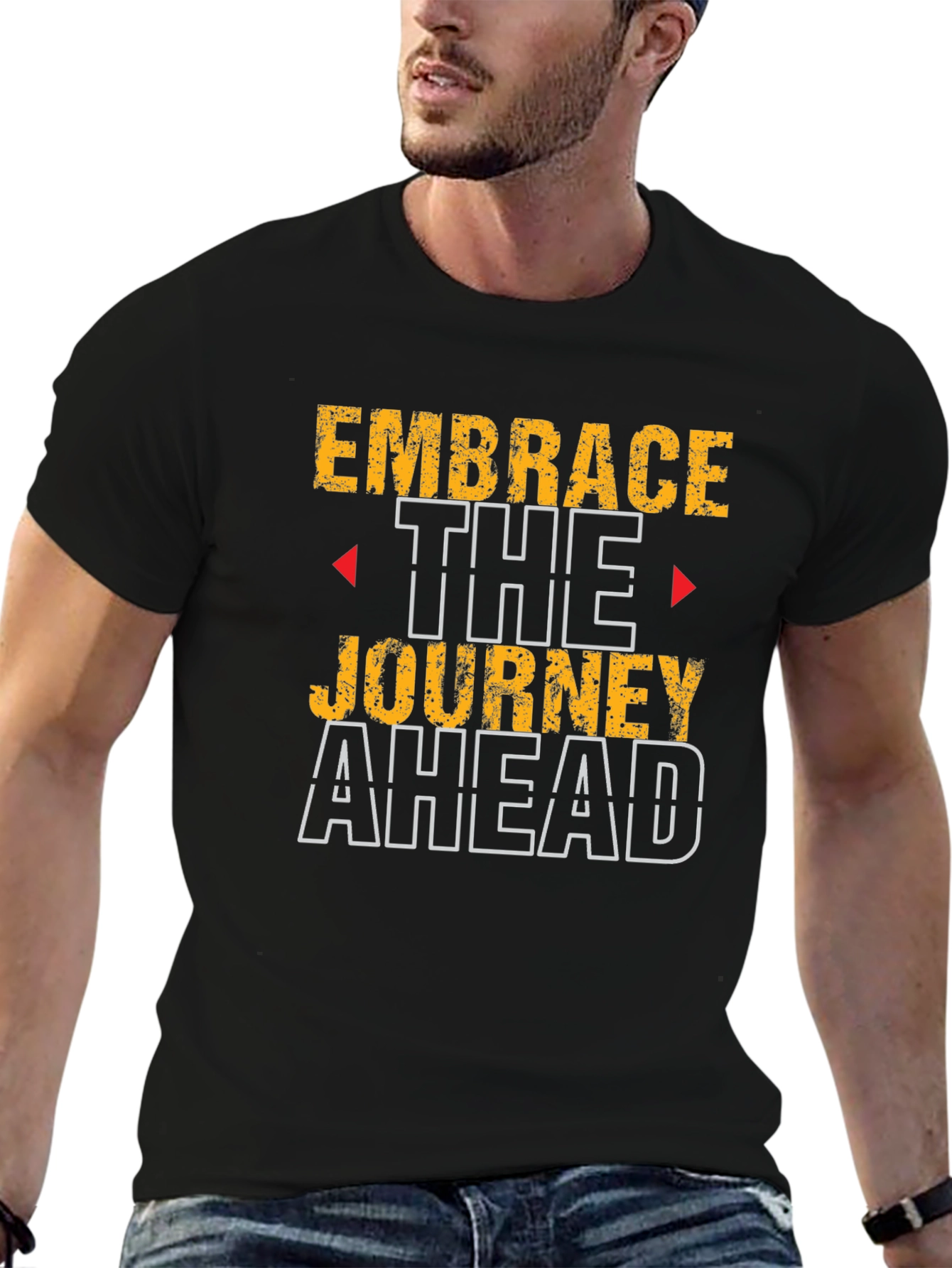 Embrace The Journey Ahead Graphic T-Shirt