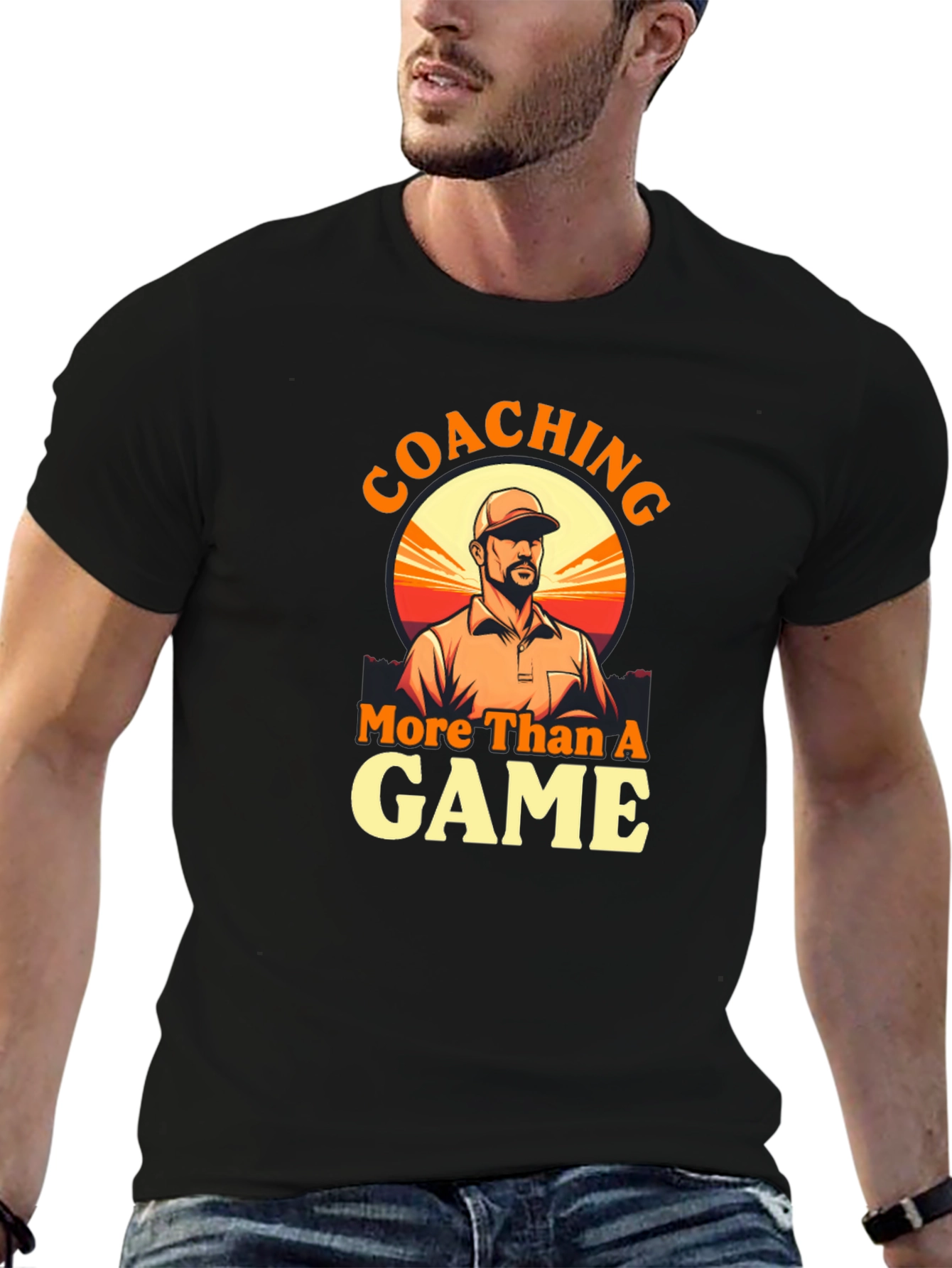 Coaching More Than a Game Graphic T-Shirt