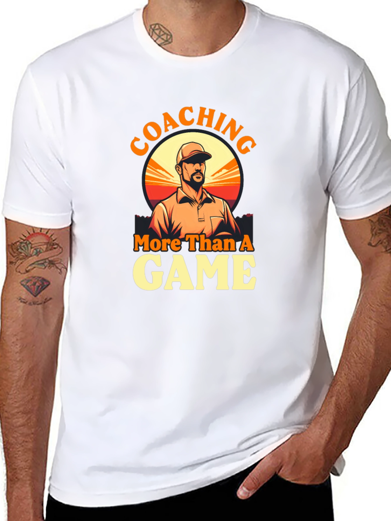 Coaching More Than a Game Graphic T-Shirt