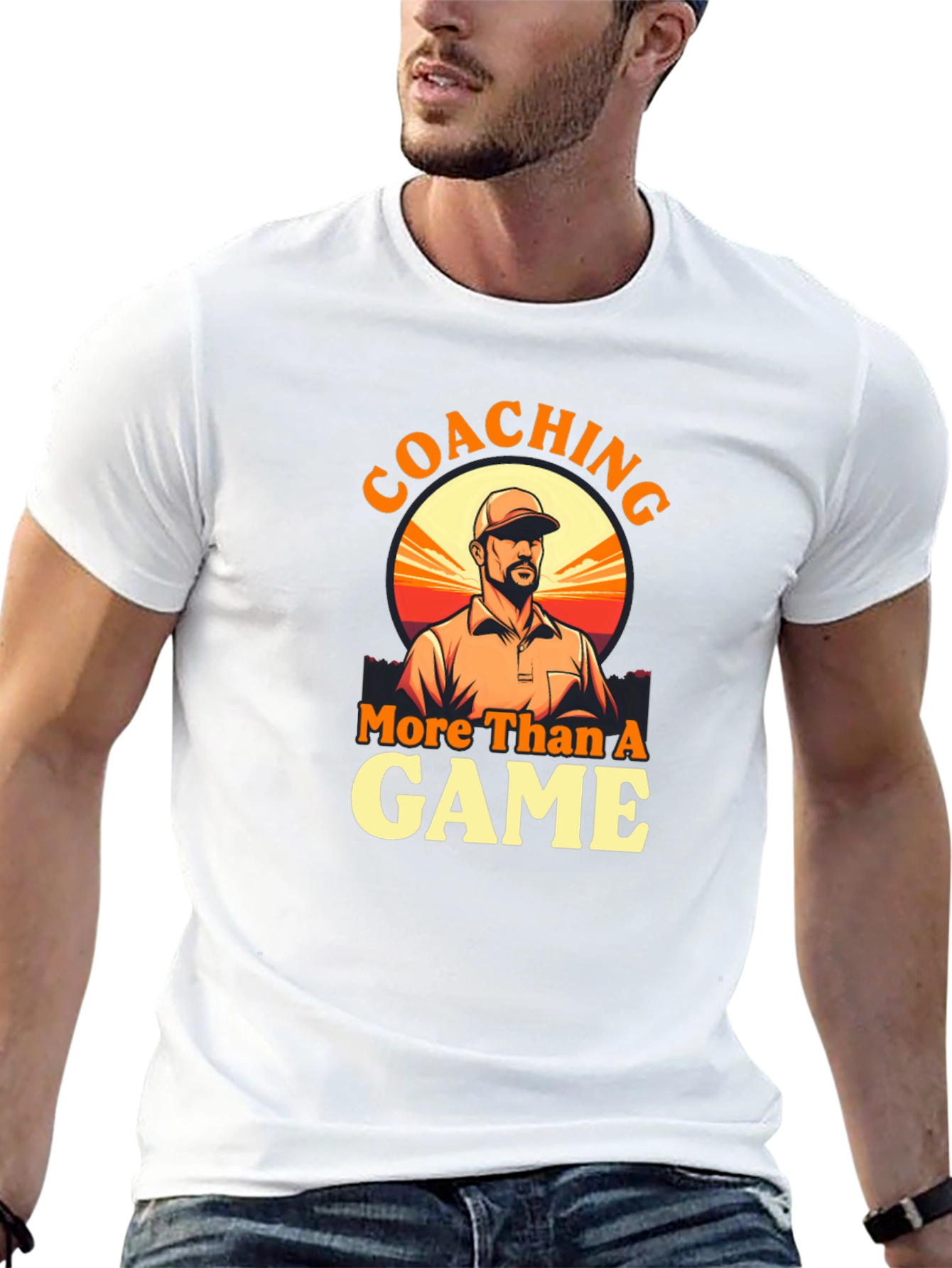 Coaching More Than a Game Graphic T-Shirt