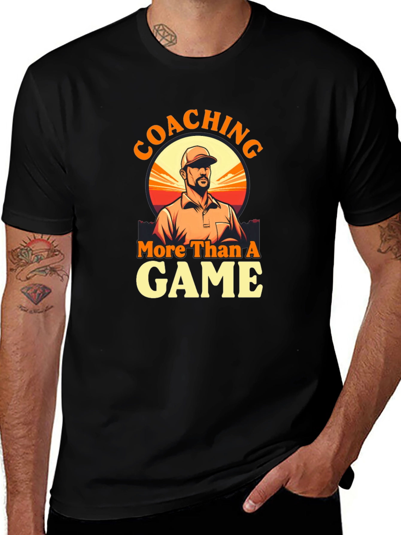 Coaching More Than a Game Graphic T-Shirt