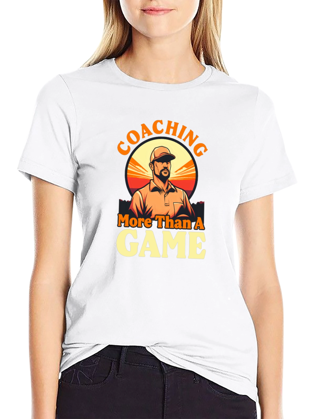 Coaching More Than a Game Graphic T-Shirt