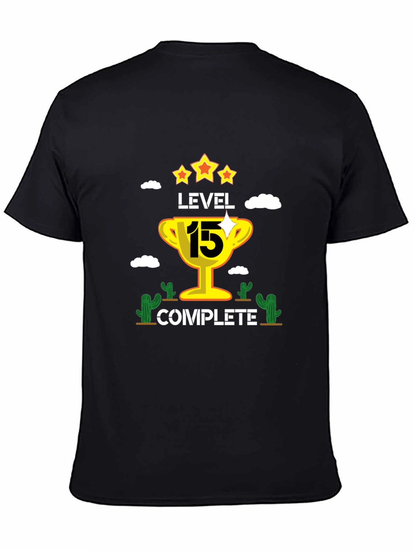 Level 15 Complete Black T-Shirt