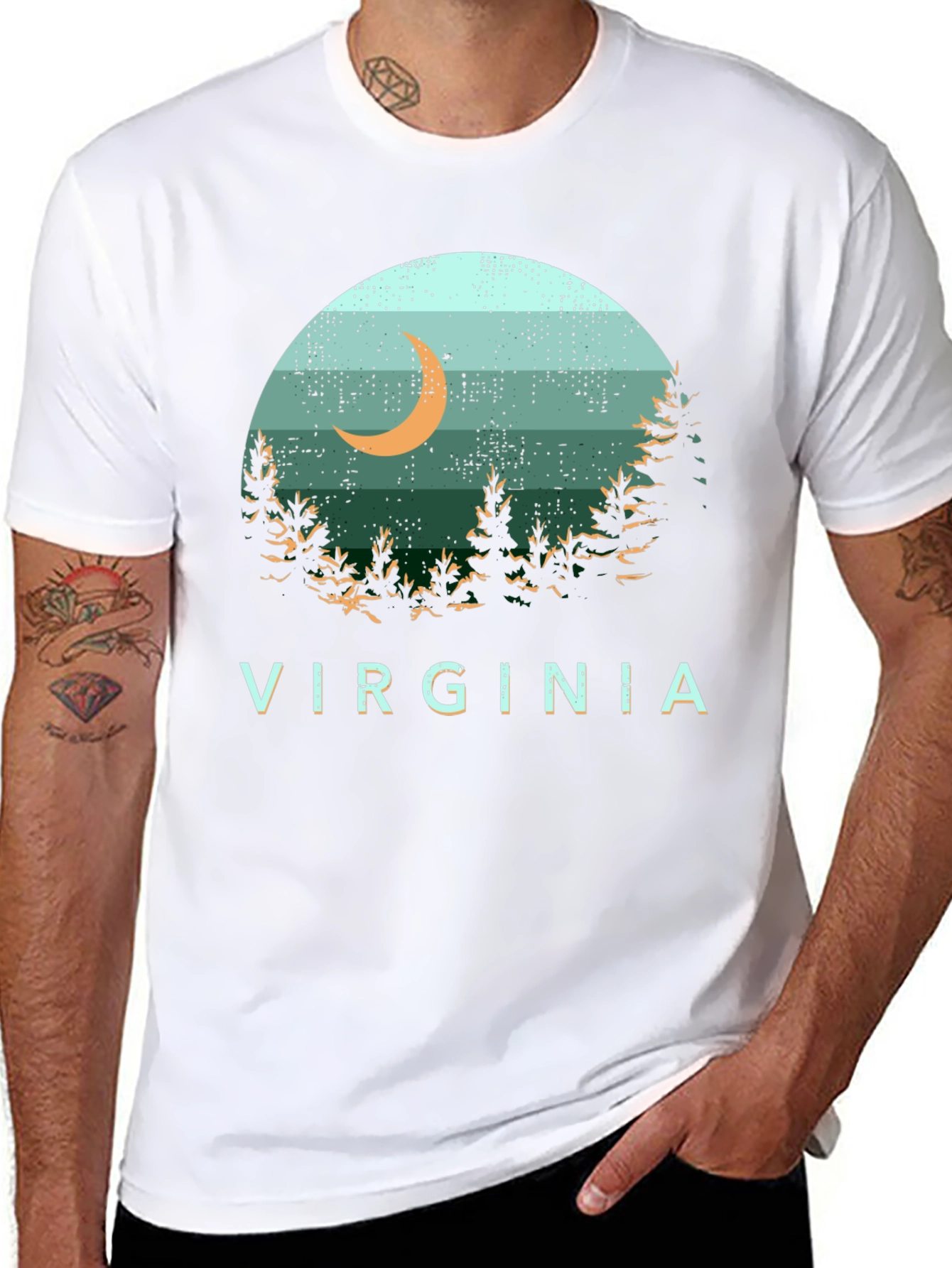 Virginia Landscape Graphic Tee
