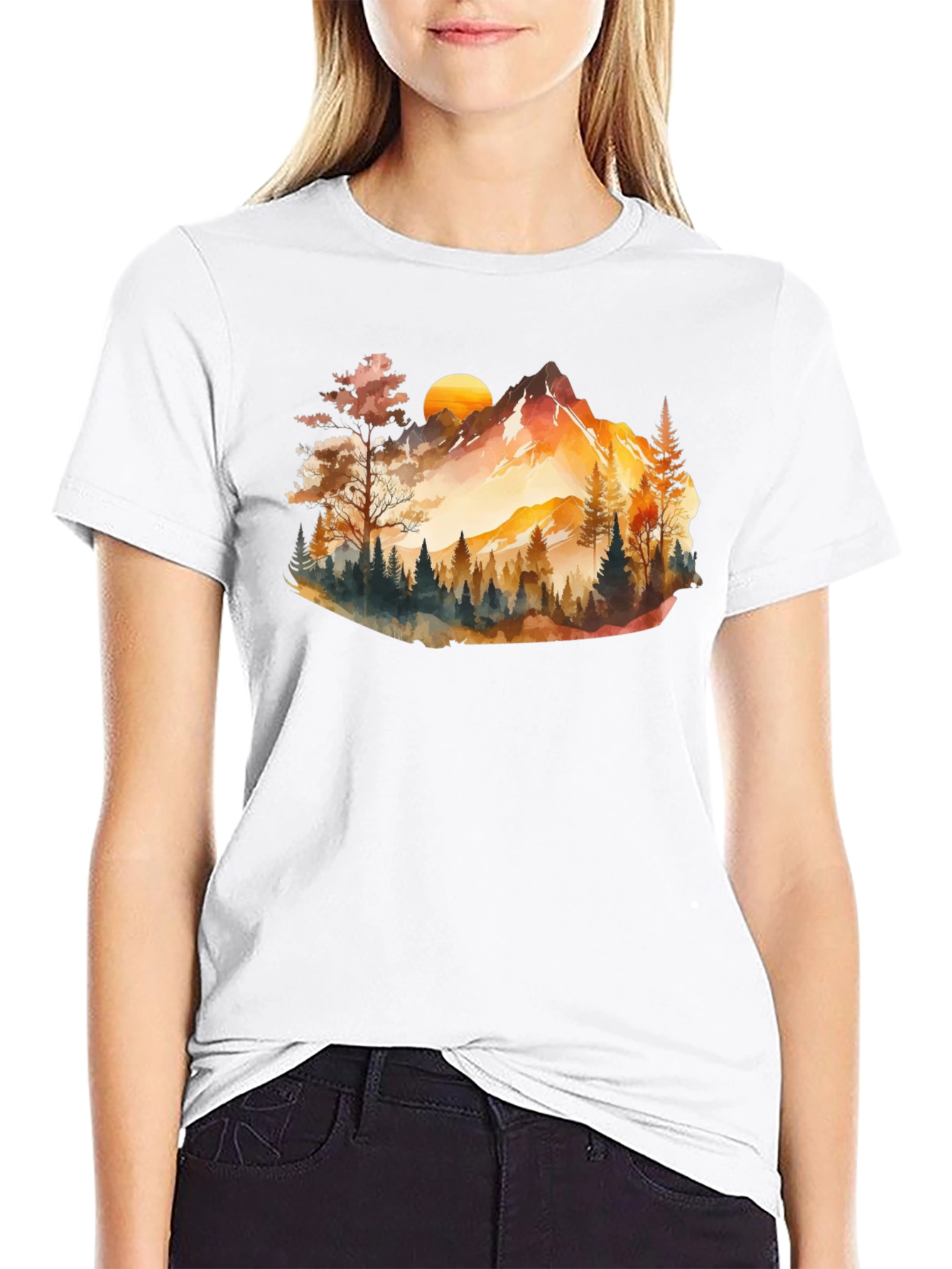 Mountain Sunset Graphic Tee