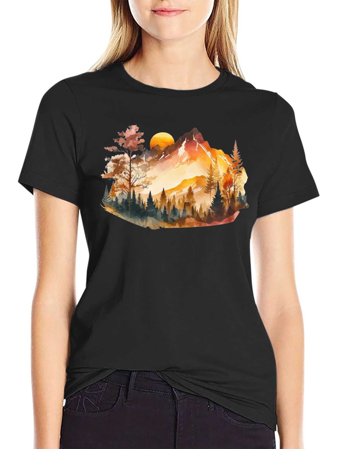 Mountain Sunset Graphic Tee
