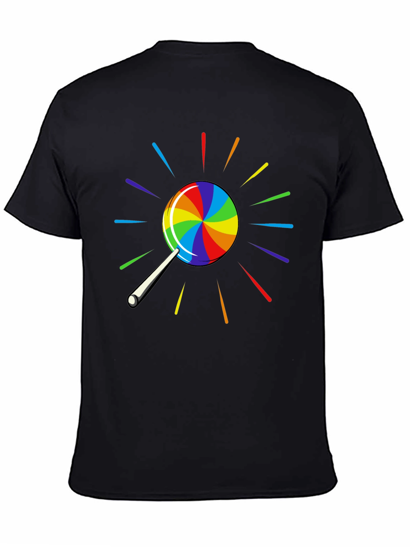 Rainbow Lollipop Graphic Tee