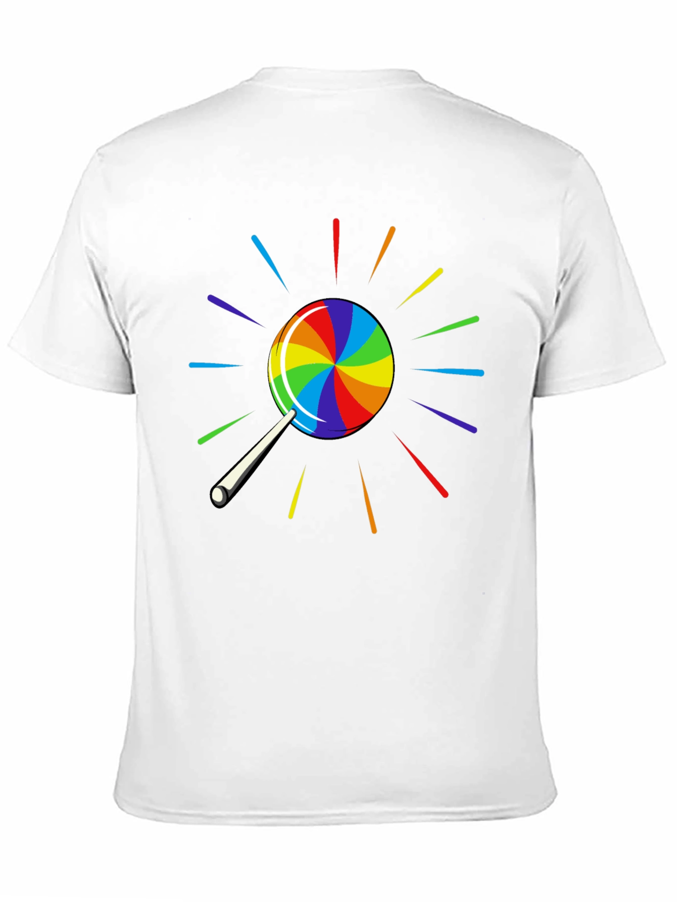 Rainbow Lollipop Graphic Tee