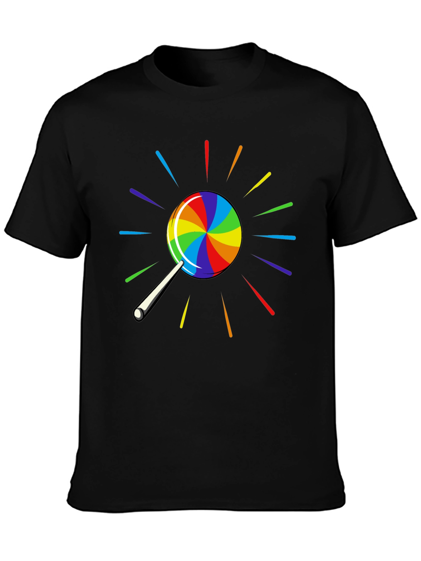 Rainbow Lollipop Graphic Tee