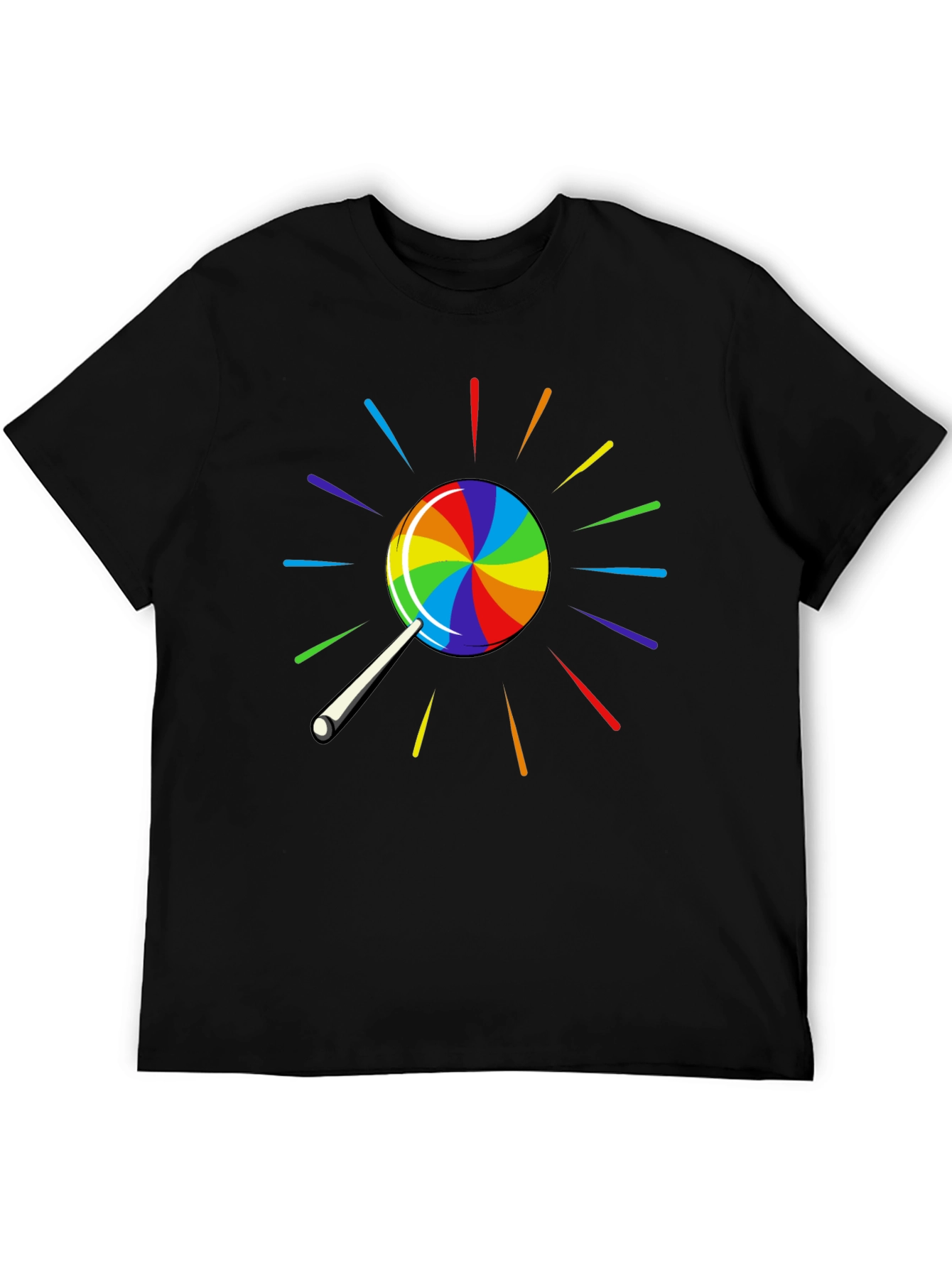 Rainbow Lollipop Graphic Tee