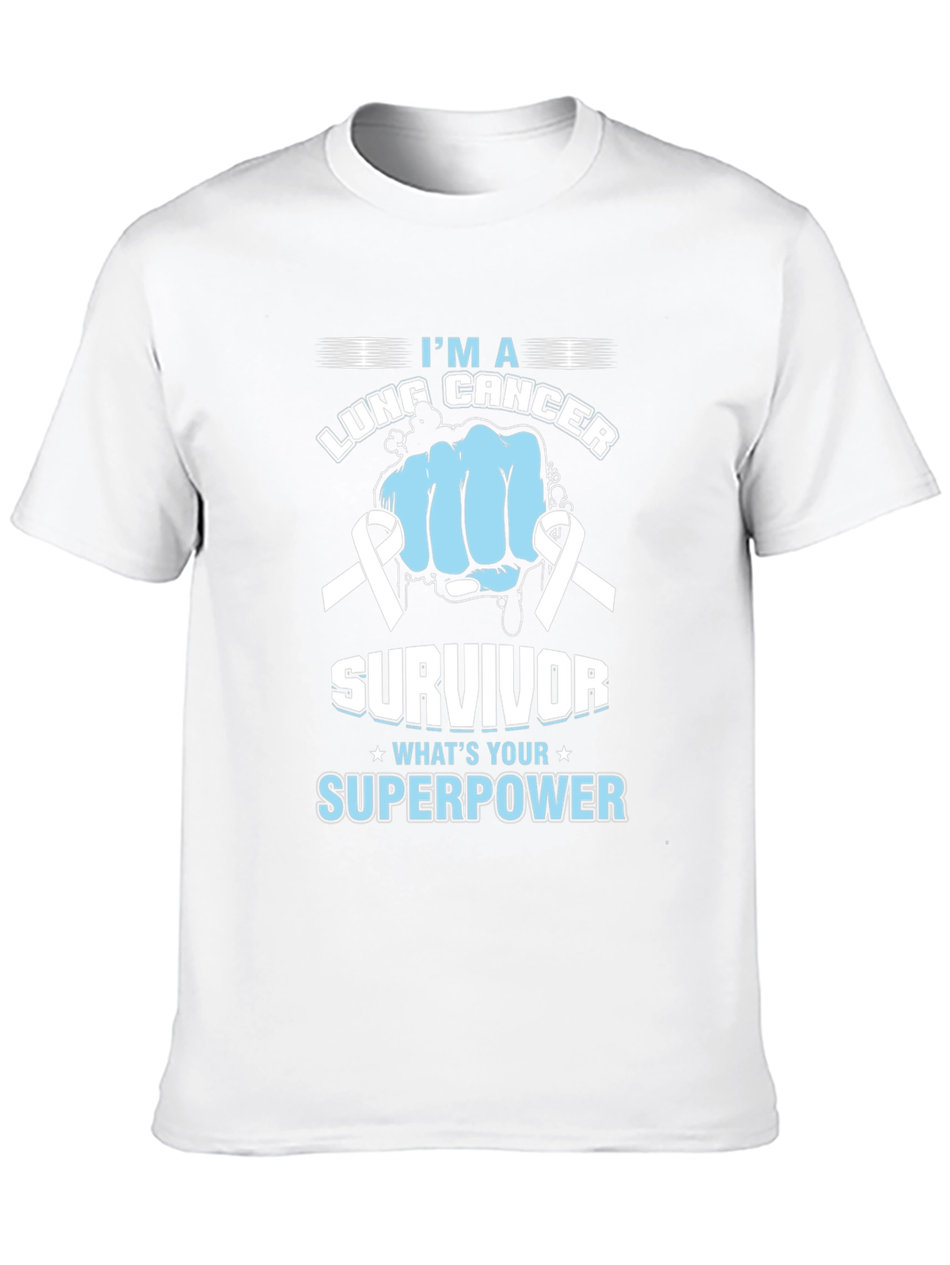 Lung Cancer Survivor Superpower T-Shirt