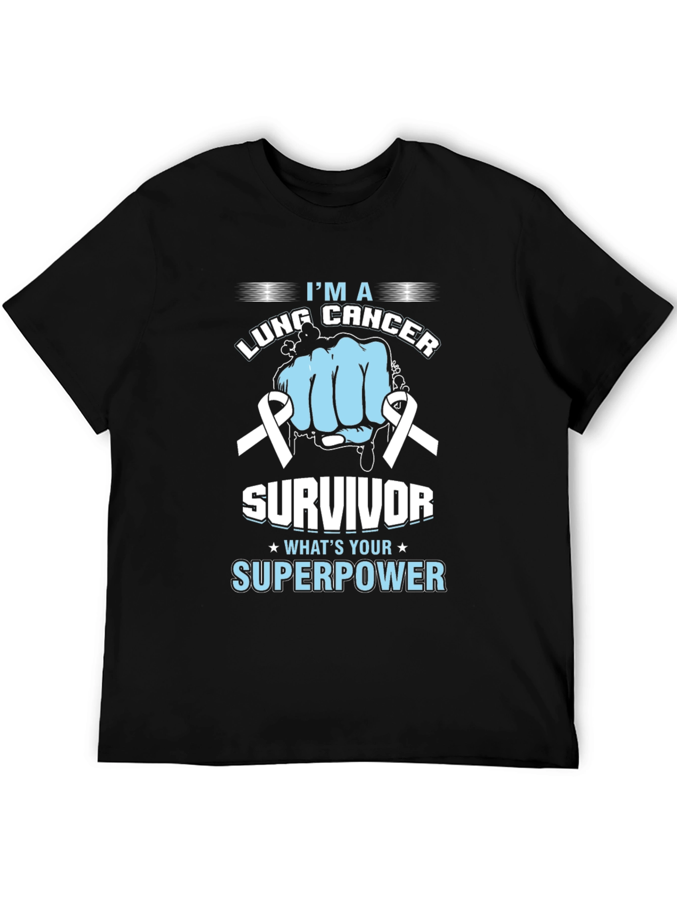 Lung Cancer Survivor Superpower T-Shirt