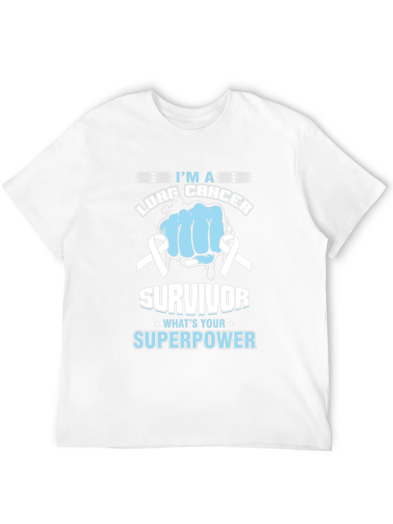 Lung Cancer Survivor Superpower T-Shirt