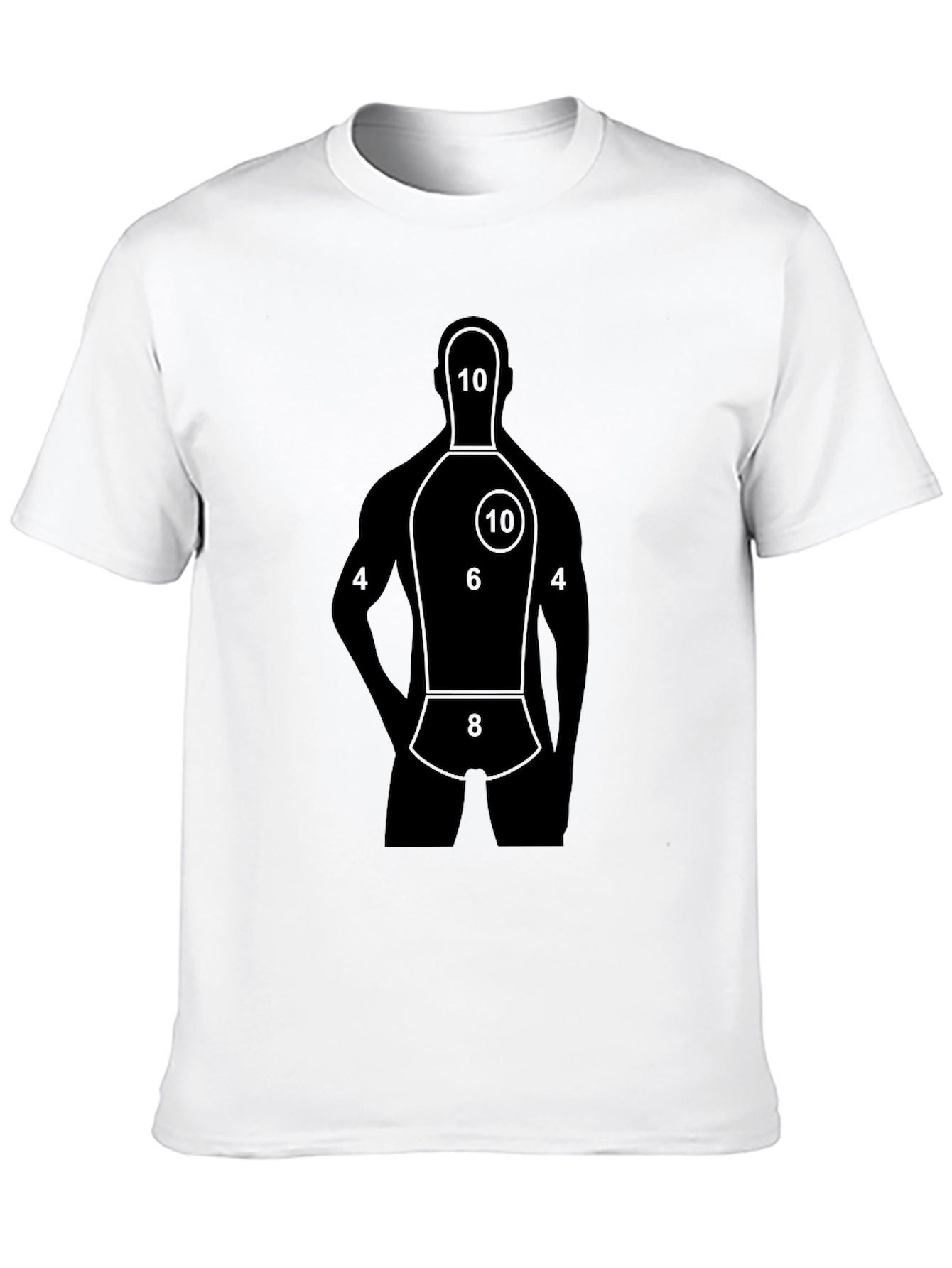 Target Tee - Black Shooter Silhouette