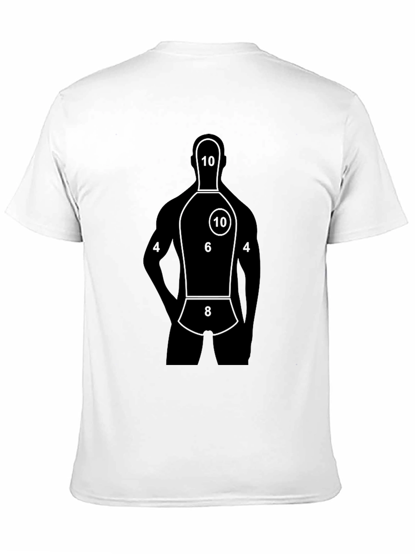 Target Tee - Black Shooter Silhouette