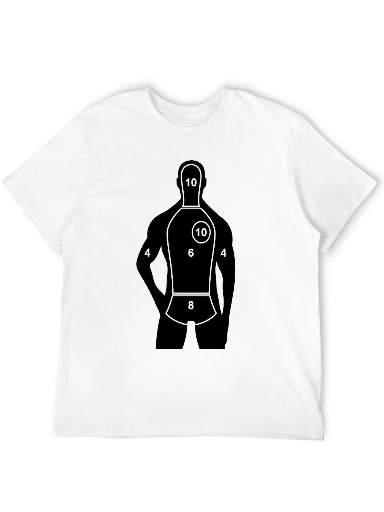 Target Tee - Black Shooter Silhouette