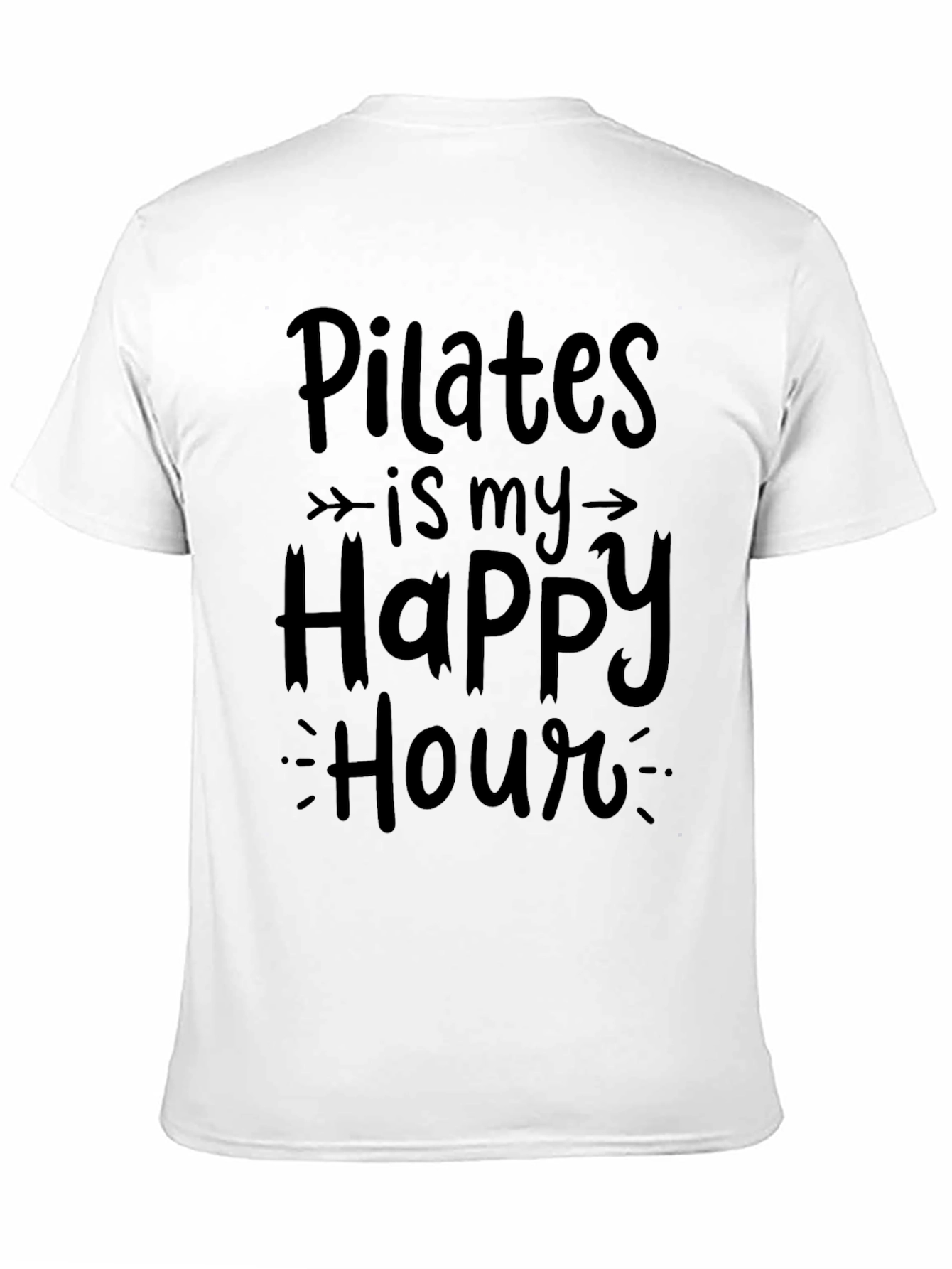 Pilates Is My Happy Hour Graphic Tee
