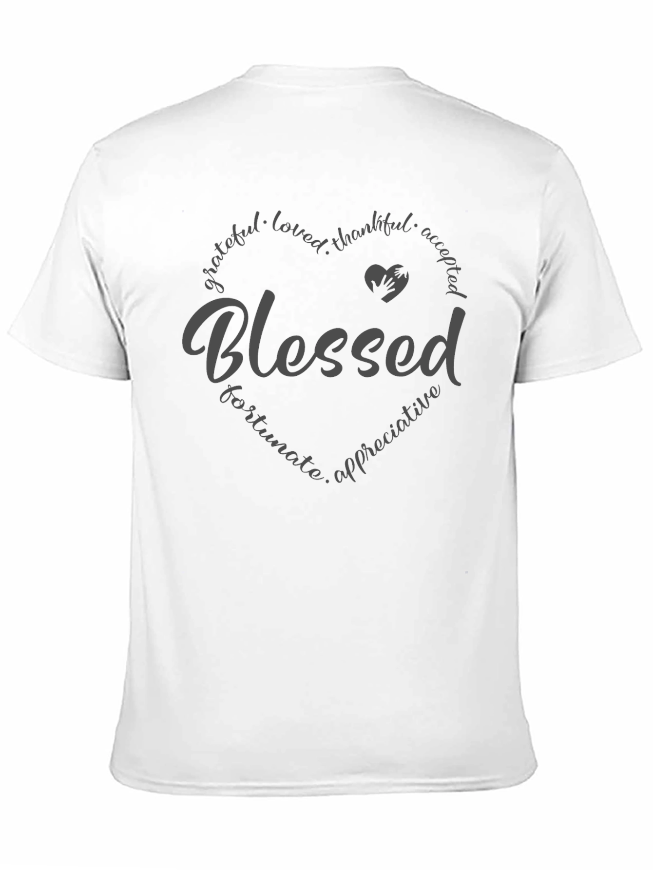 Blessed Heart Graphic Tee - Stylish Unisex Shirt