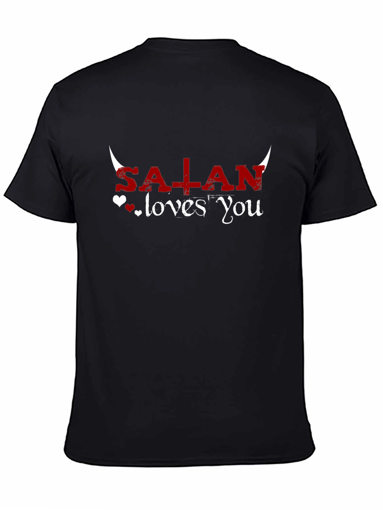 Satan Loves You Graphic T-Shirt