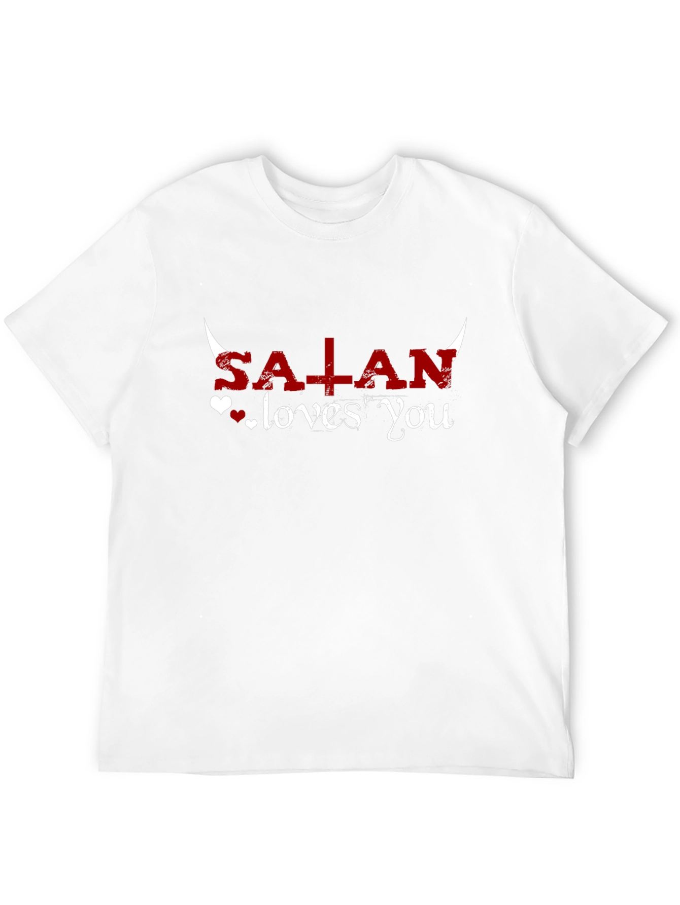 Satan Loves You Graphic T-Shirt