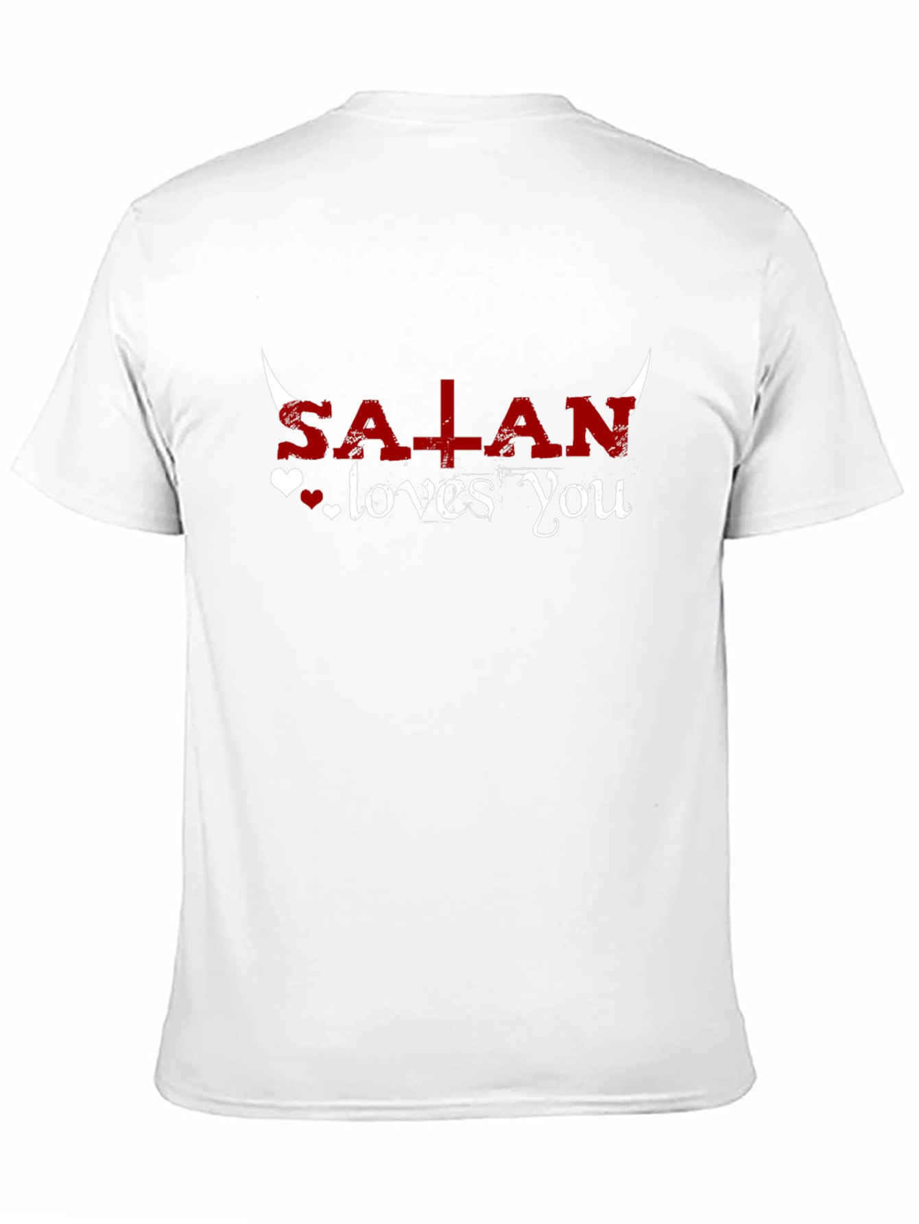 Satan Loves You Graphic T-Shirt