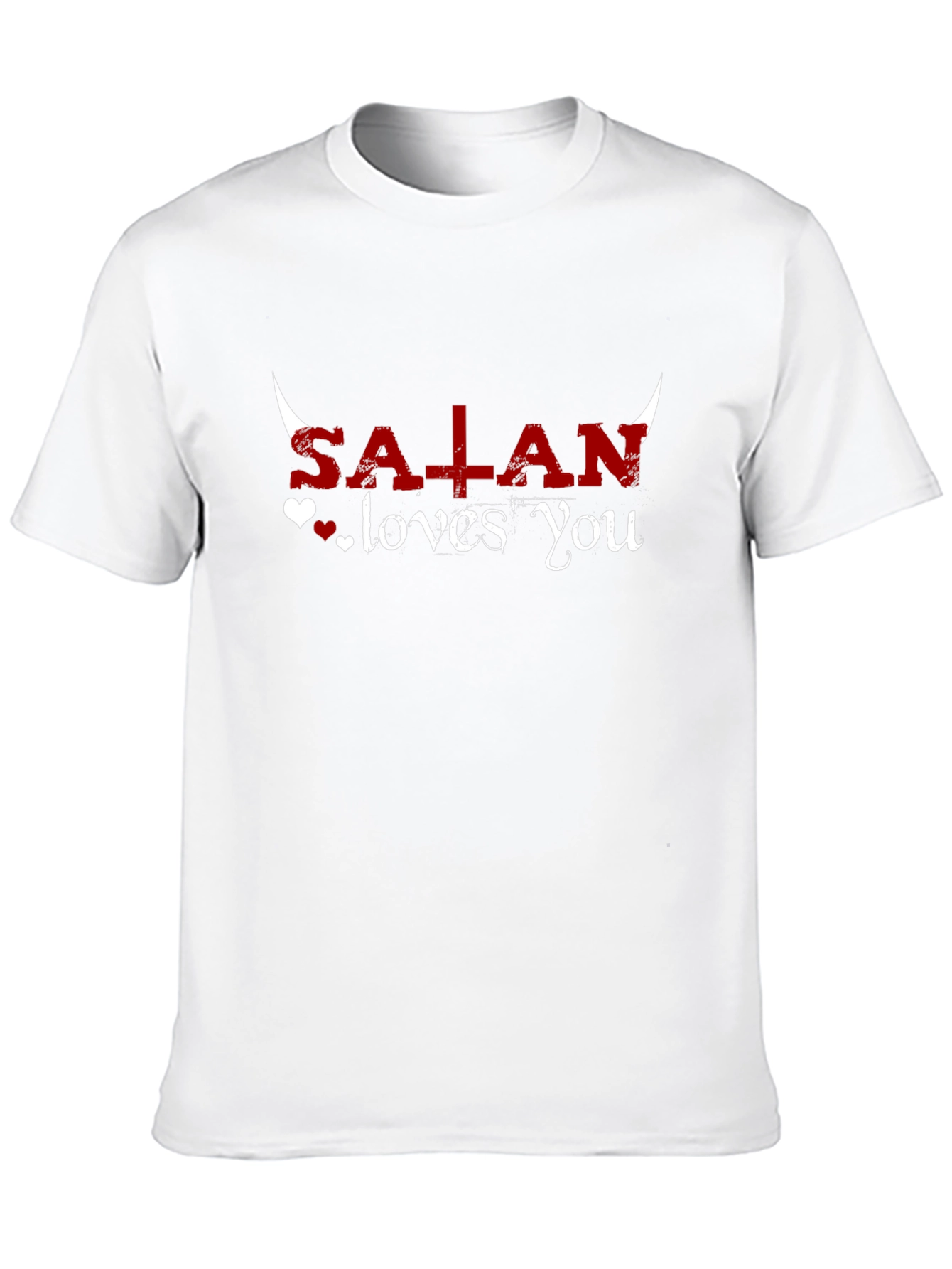Satan Loves You Graphic T-Shirt