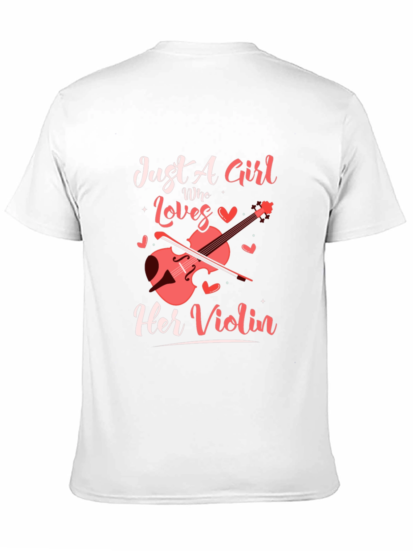 Just A Girl Who Loves Her Violin T-Shirt