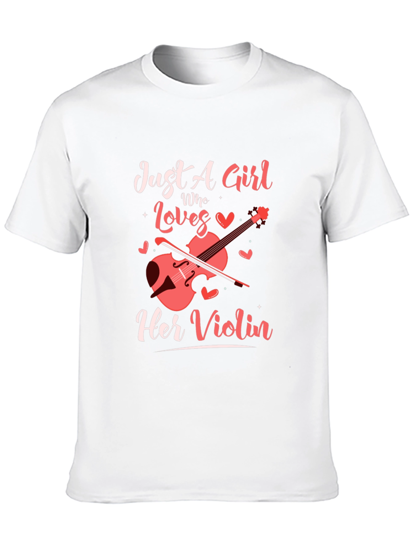 Just A Girl Who Loves Her Violin T-Shirt